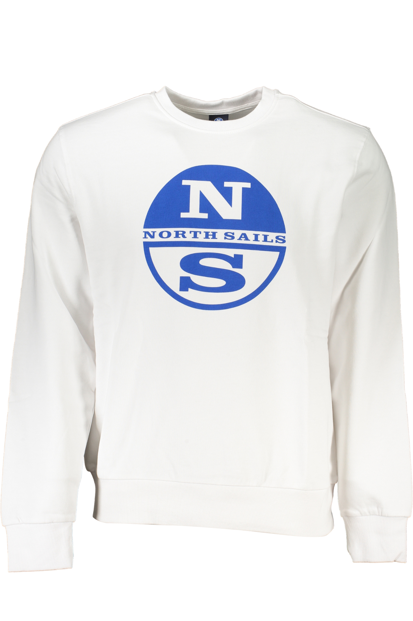 NORTH SAILS MEN WHITE ZIPLESS SWEATSHIRT NORTH SAILS MEN WHITE ZIPLESS SWEATSHIRT