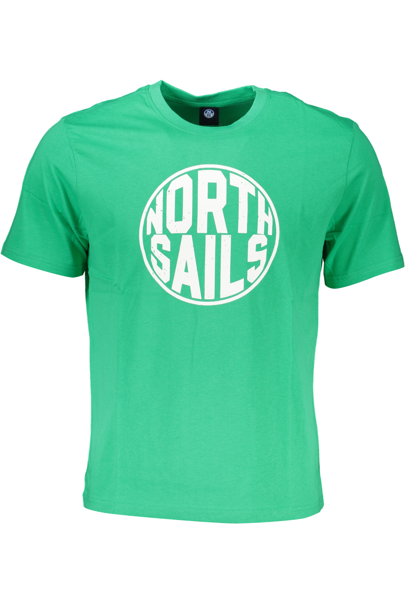 NORTH SAILS GREEN MEN SHORT SLEEVED T-SHIRT NORTH SAILS GREEN MEN SHORT SLEEVED T-SHIRT