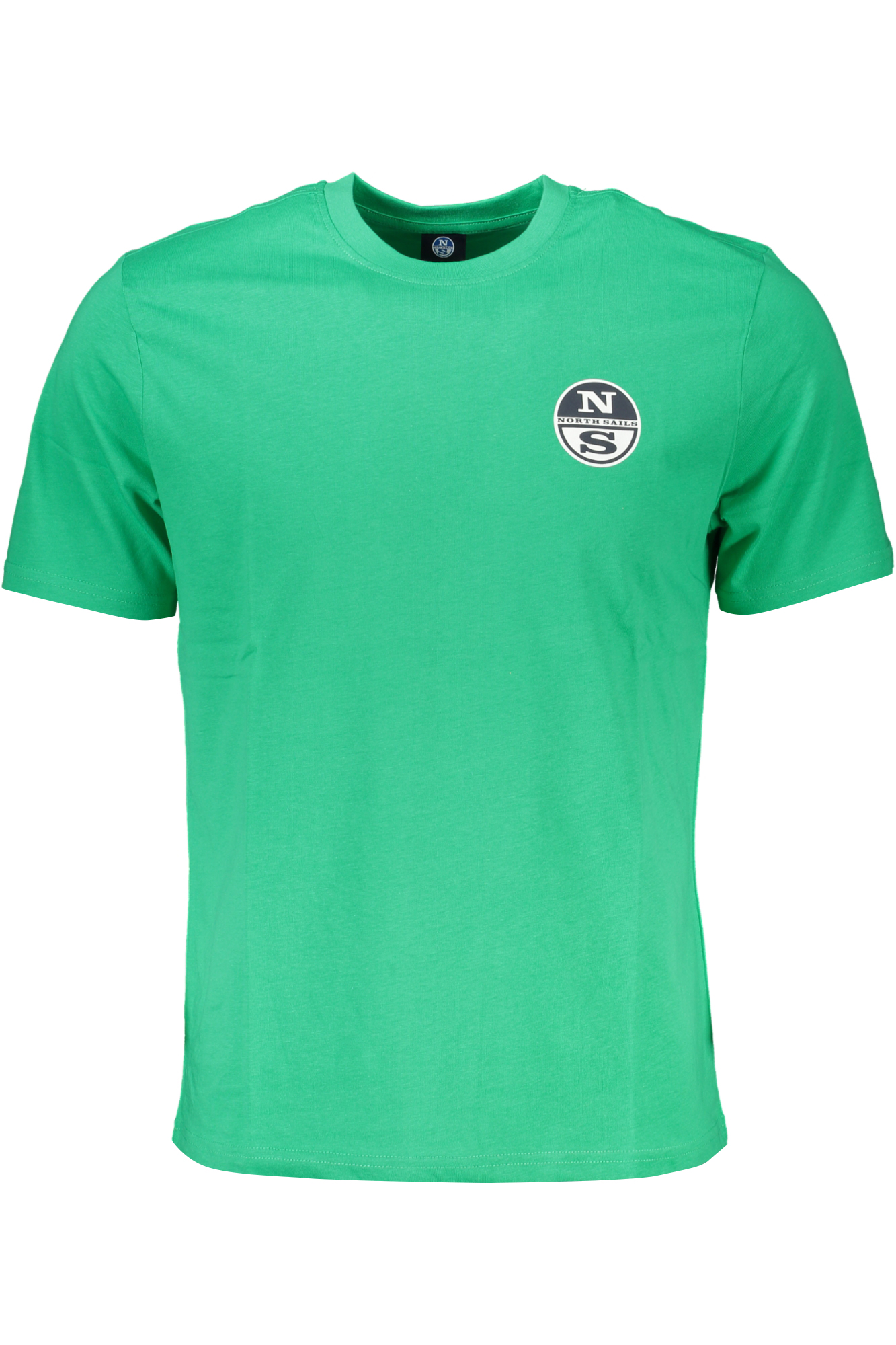 NORTH SAILS GREEN MEN SHORT SLEEVED T-SHIRT NORTH SAILS GREEN MEN SHORT SLEEVED T-SHIRT