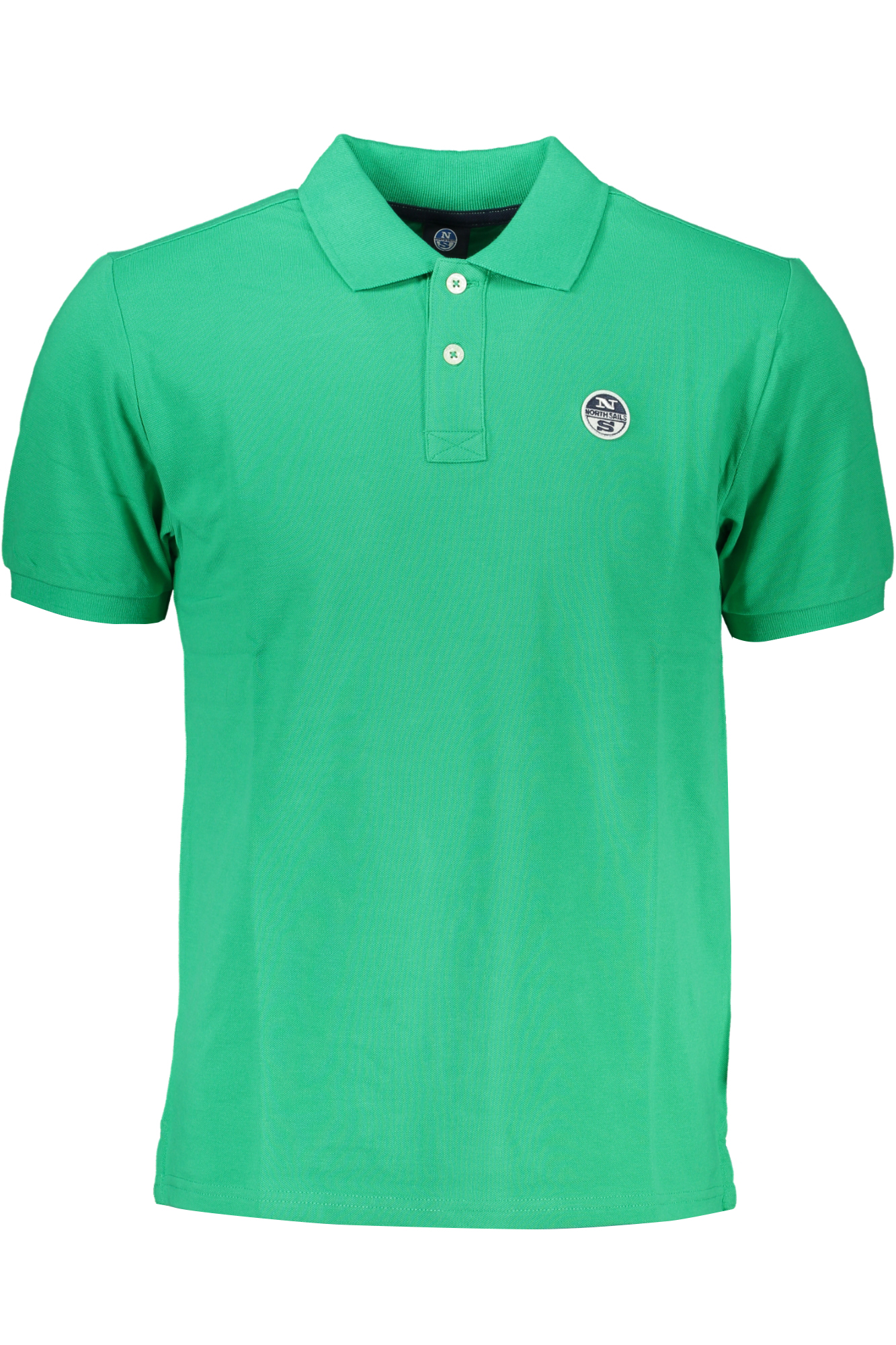 NORTH SAILS GREEN MEN SHORT SLEEVED POLO SHIRT