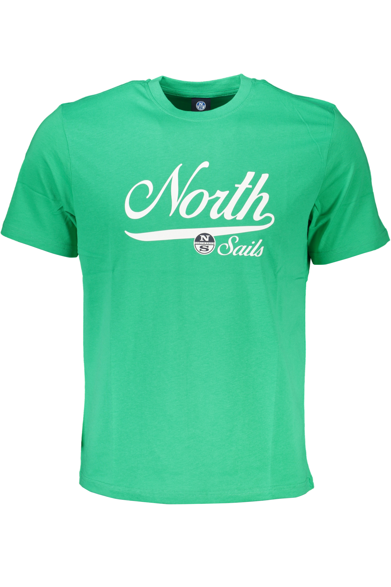 NORTH SAILS GREEN MEN SHORT SLEEVED T-SHIRT NORTH SAILS GREEN MEN SHORT SLEEVED T-SHIRT