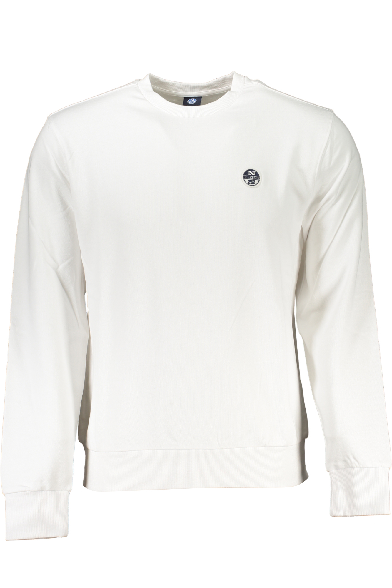 NORTH SAILS MEN WHITE ZIPLESS SWEATSHIRT NORTH SAILS MEN WHITE ZIPLESS SWEATSHIRT