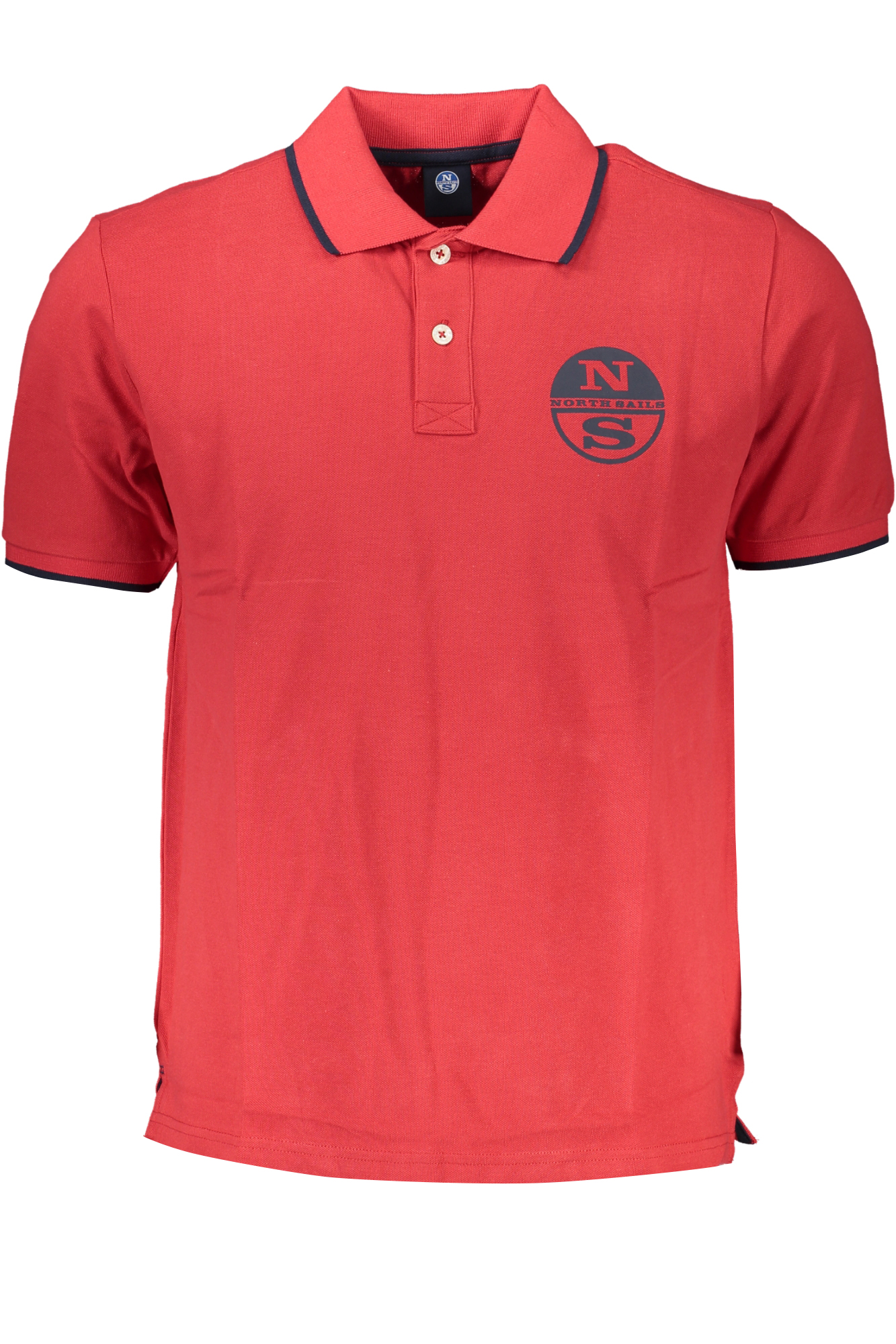 NORTH SAILS MEN RED SHORT SLEEVED POLO SHIRT NORTH SAILS MEN RED SHORT SLEEVED POLO SHIRT