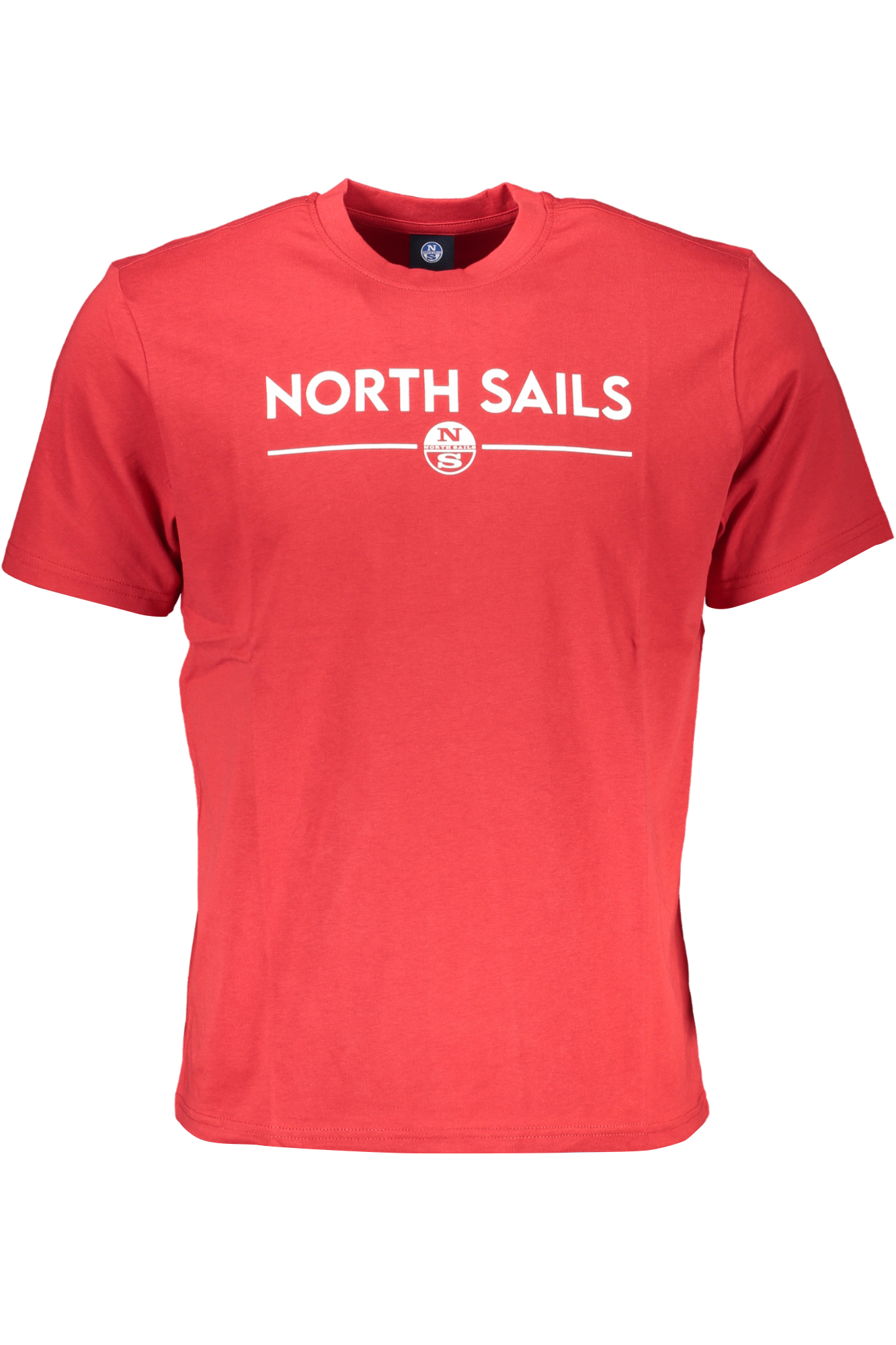 NORTH SAILS MEN SHORT SLEEVE T-SHIRT RED NORTH SAILS MEN SHORT SLEEVE T-SHIRT RED