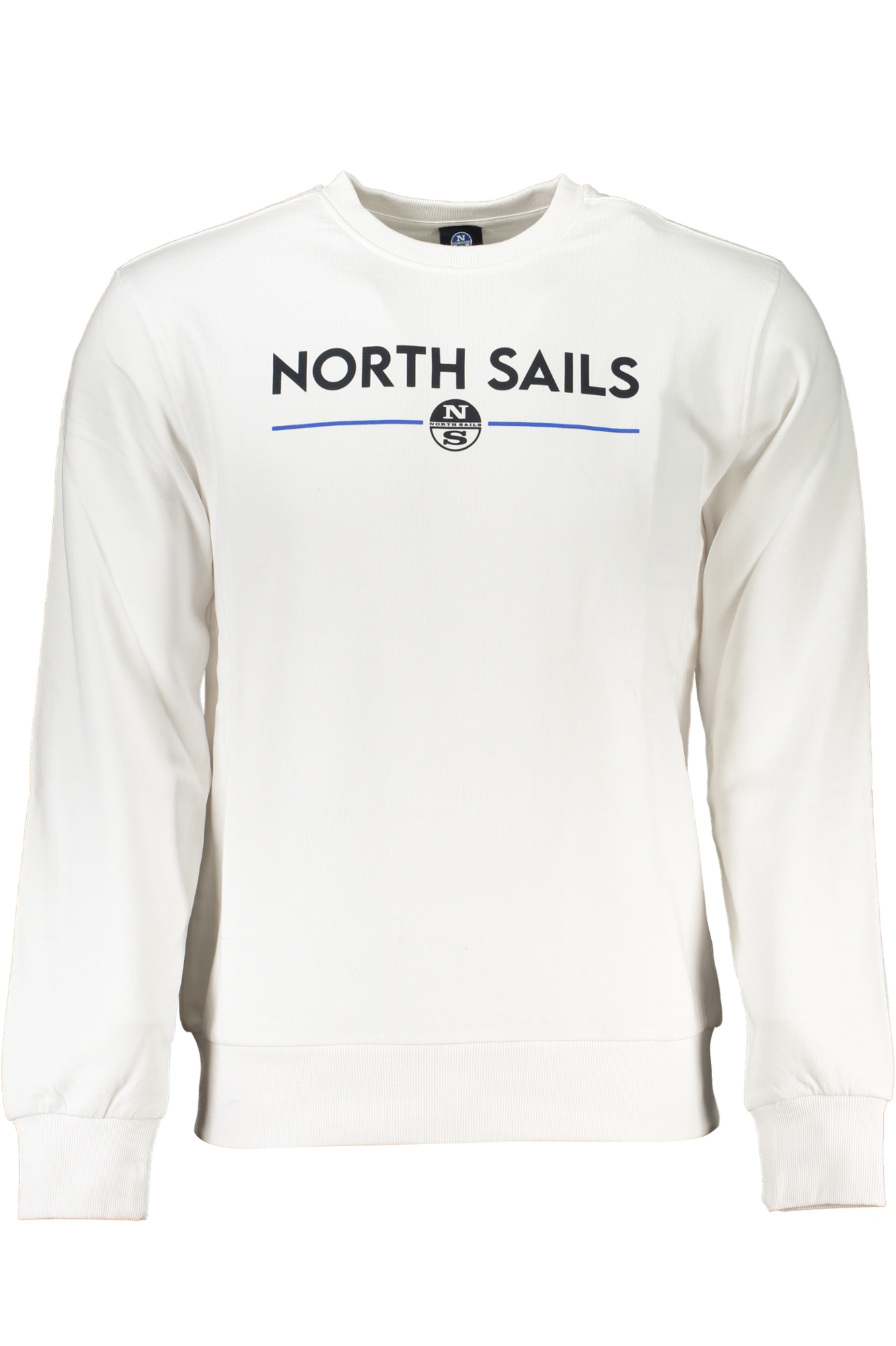 NORTH SAILS MEN WHITE ZIPLESS SWEATSHIRT NORTH SAILS MEN WHITE ZIPLESS SWEATSHIRT