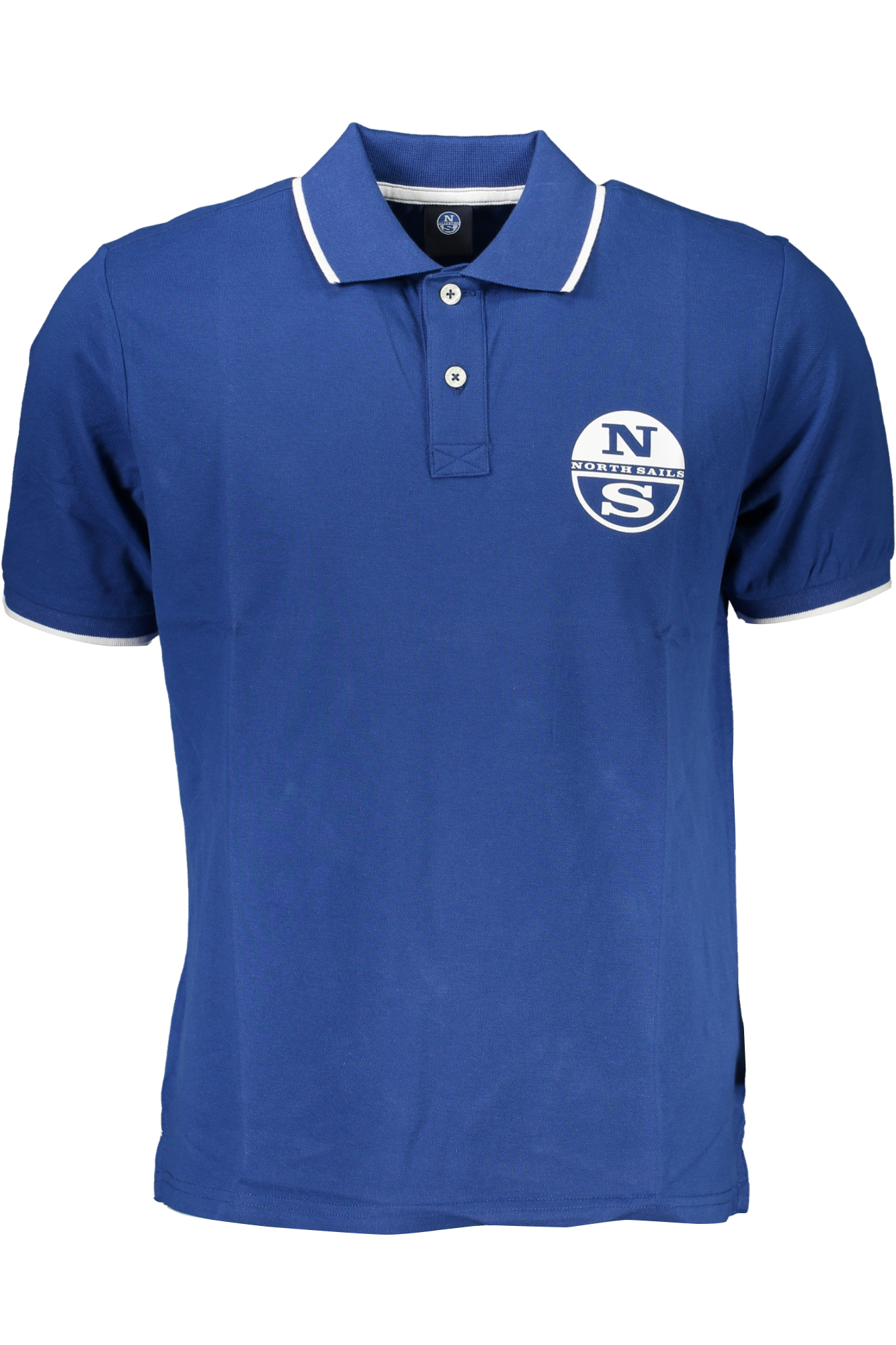 NORTH SAILS MEN SHORT SLEEVED POLO SHIRT BLUE NORTH SAILS MEN SHORT SLEEVED POLO SHIRT BLUE