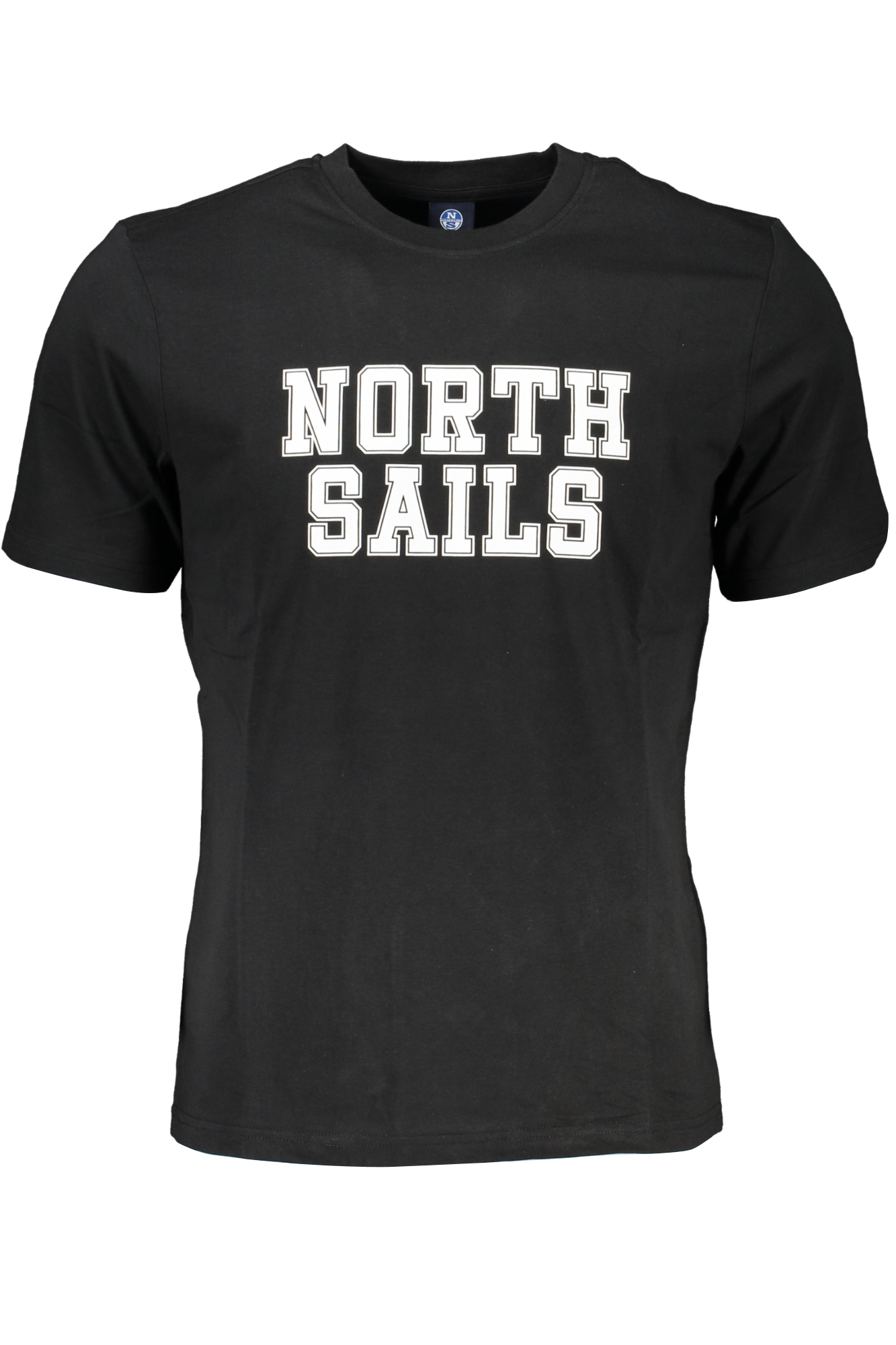 NORTH SAILS MEN SHORT SLEEVE T-SHIRT BLACK NORTH SAILS MEN SHORT SLEEVE T-SHIRT BLACK