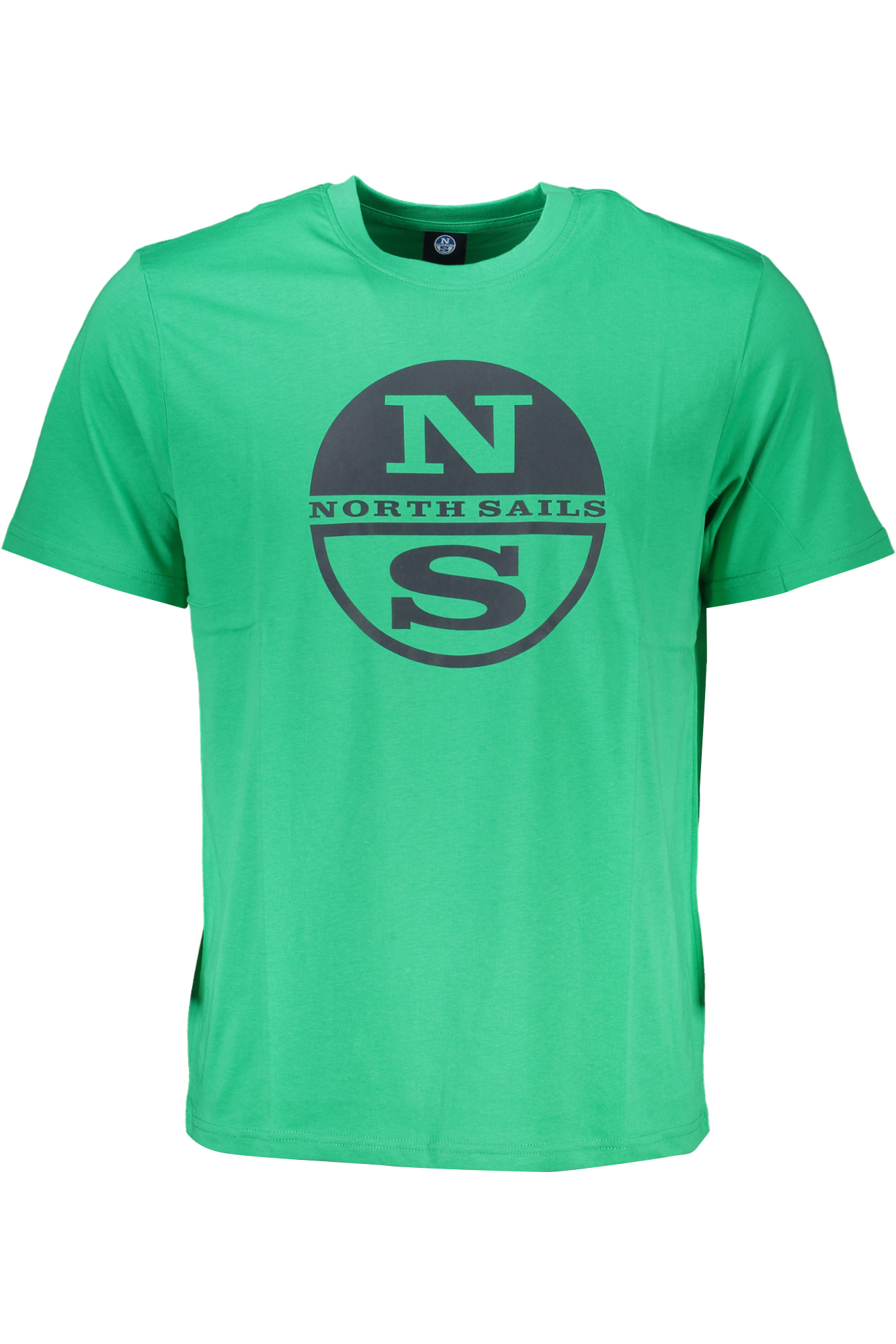 NORTH SAILS GREEN MEN SHORT SLEEVED T-SHIRT NORTH SAILS GREEN MEN SHORT SLEEVED T-SHIRT