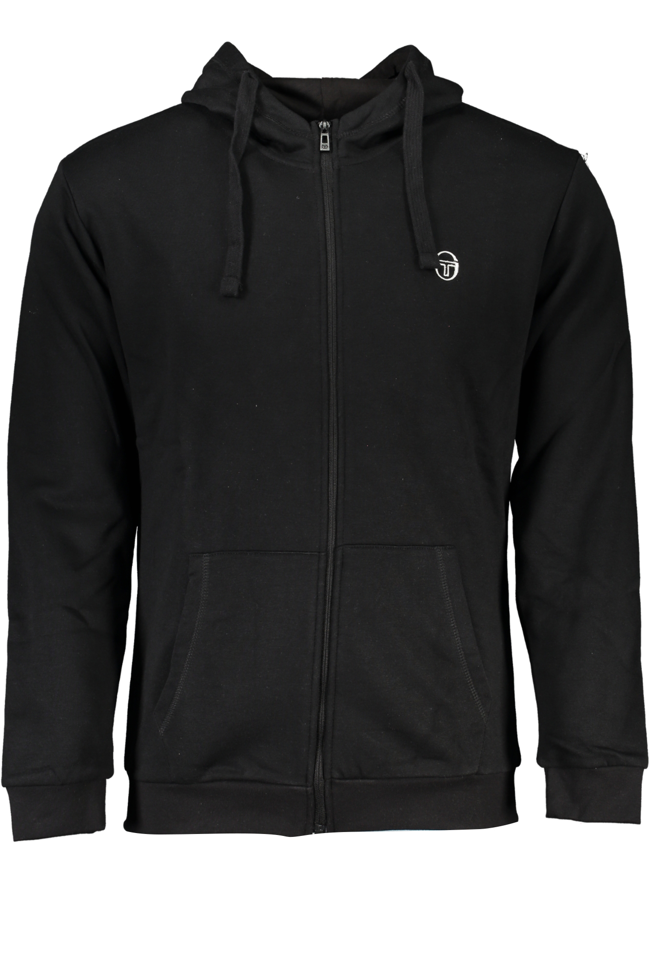 SERGIO TACCHINI MEN BLACK ZIP SWEATSHIRT