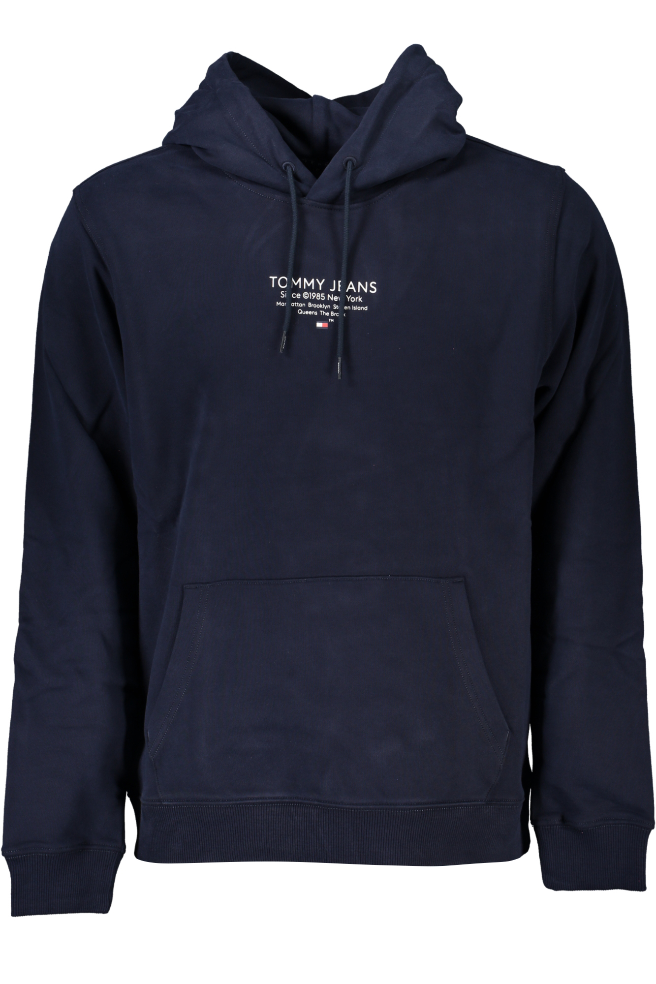 TOMMY HILFIGER MEN BLUE ZIPLESS SWEATSHIRT TOMMY HILFIGER MEN BLUE ZIPLESS SWEATSHIRT