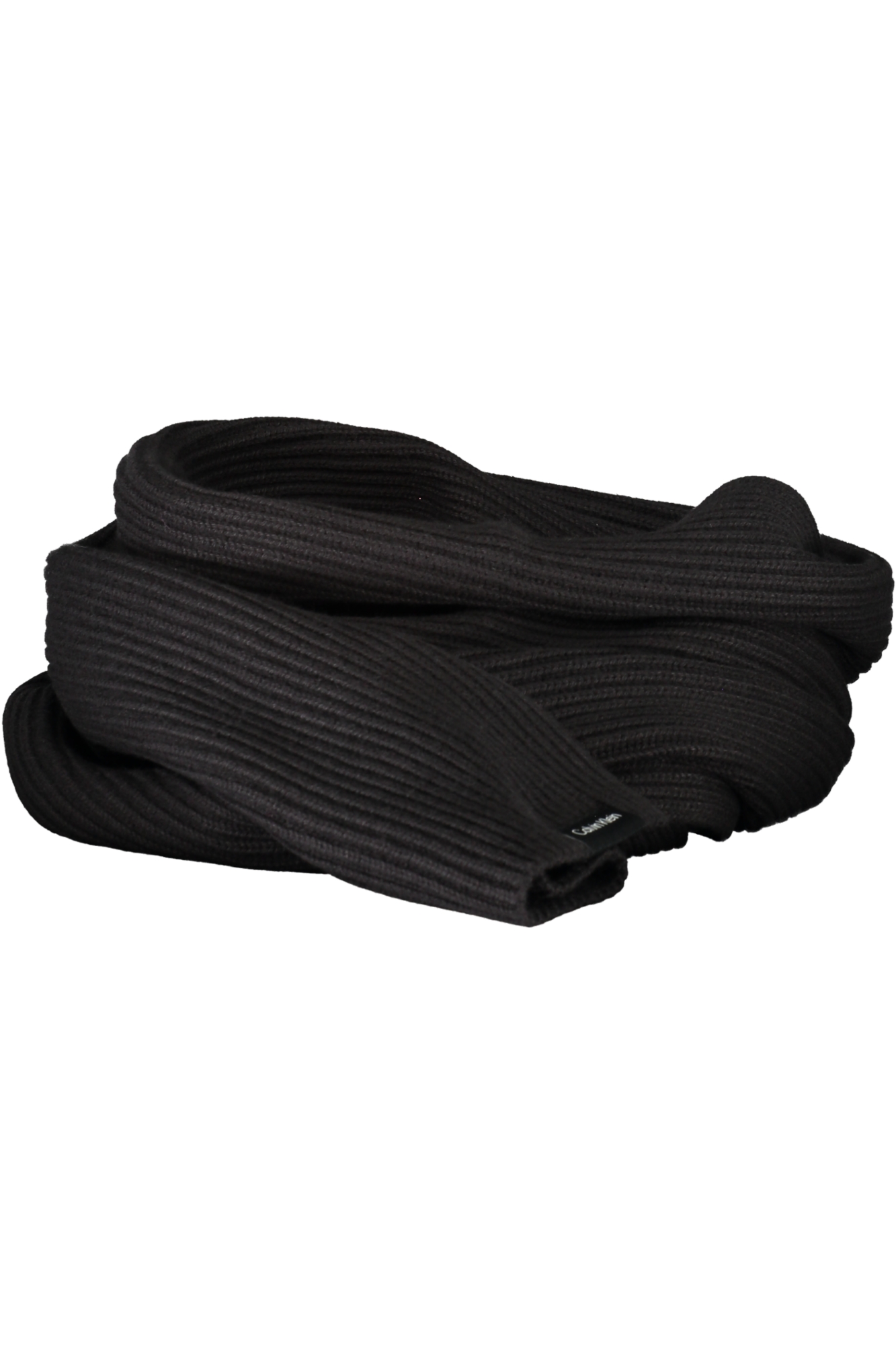 CALVIN KLEIN MEN BLACK SCARF