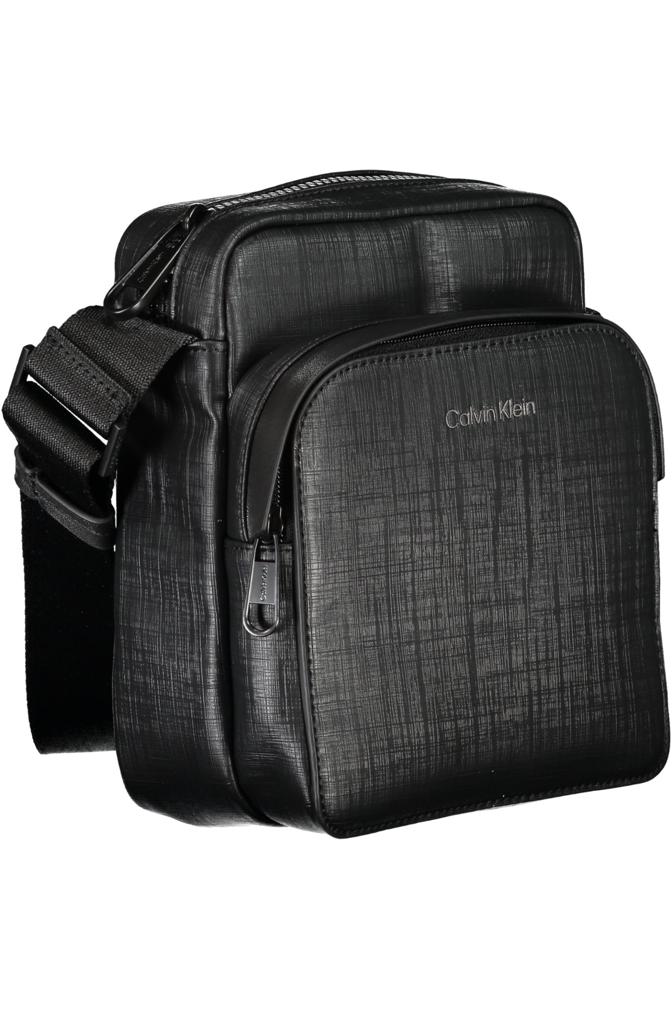 CALVIN KLEIN MEN BLACK SHOULDER BAG