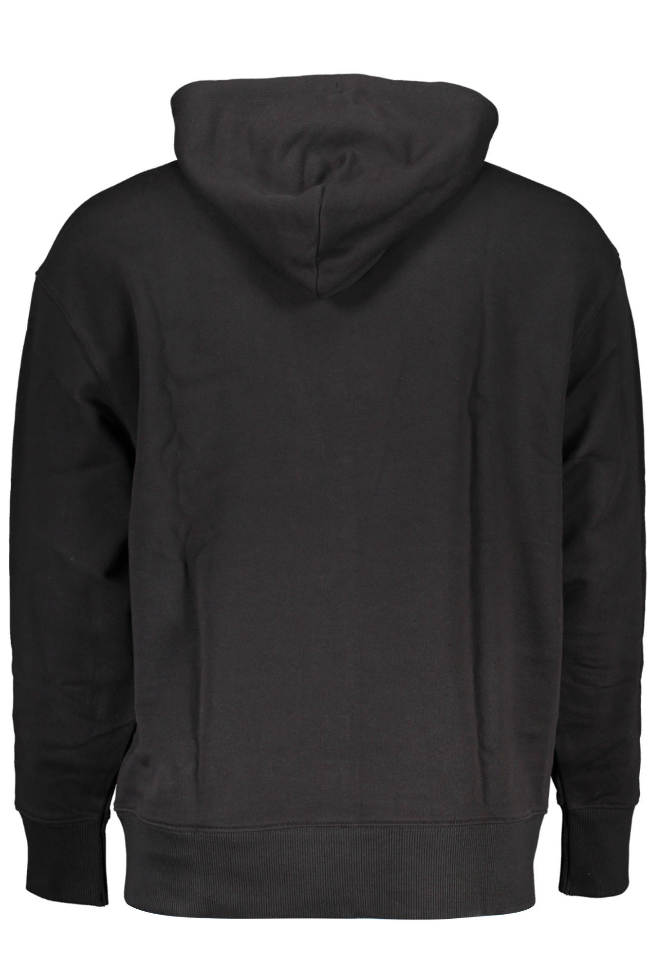 TOMMY HILFIGER MEN BLACK ZIPLESS SWEATSHIRT