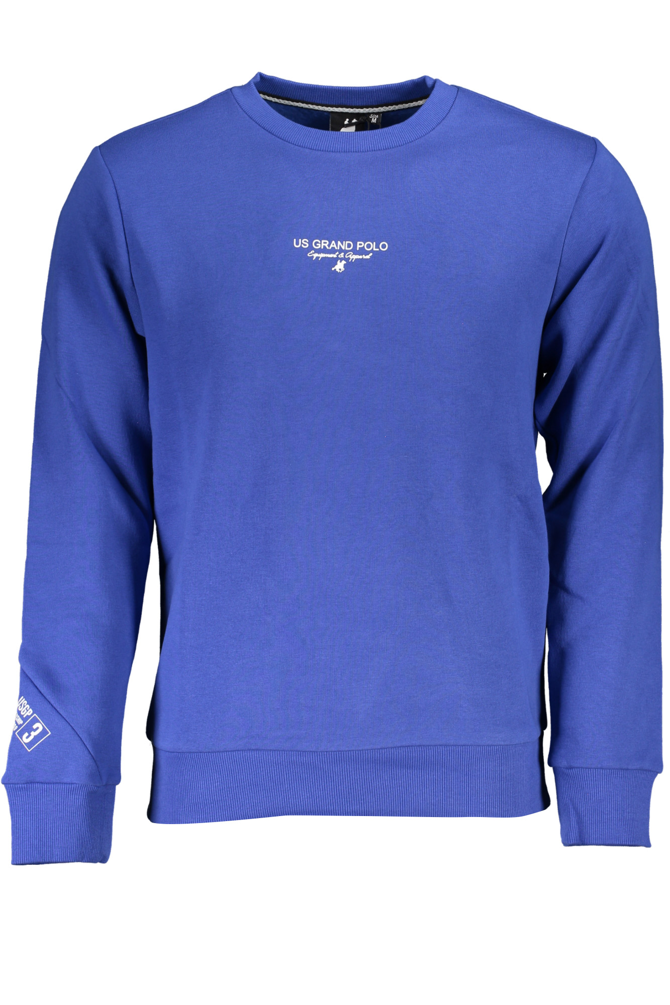 US GRAND MEN BLUE ZIP-UP SWEATSHIRT US GRAND MEN BLUE ZIP-UP SWEATSHIRT