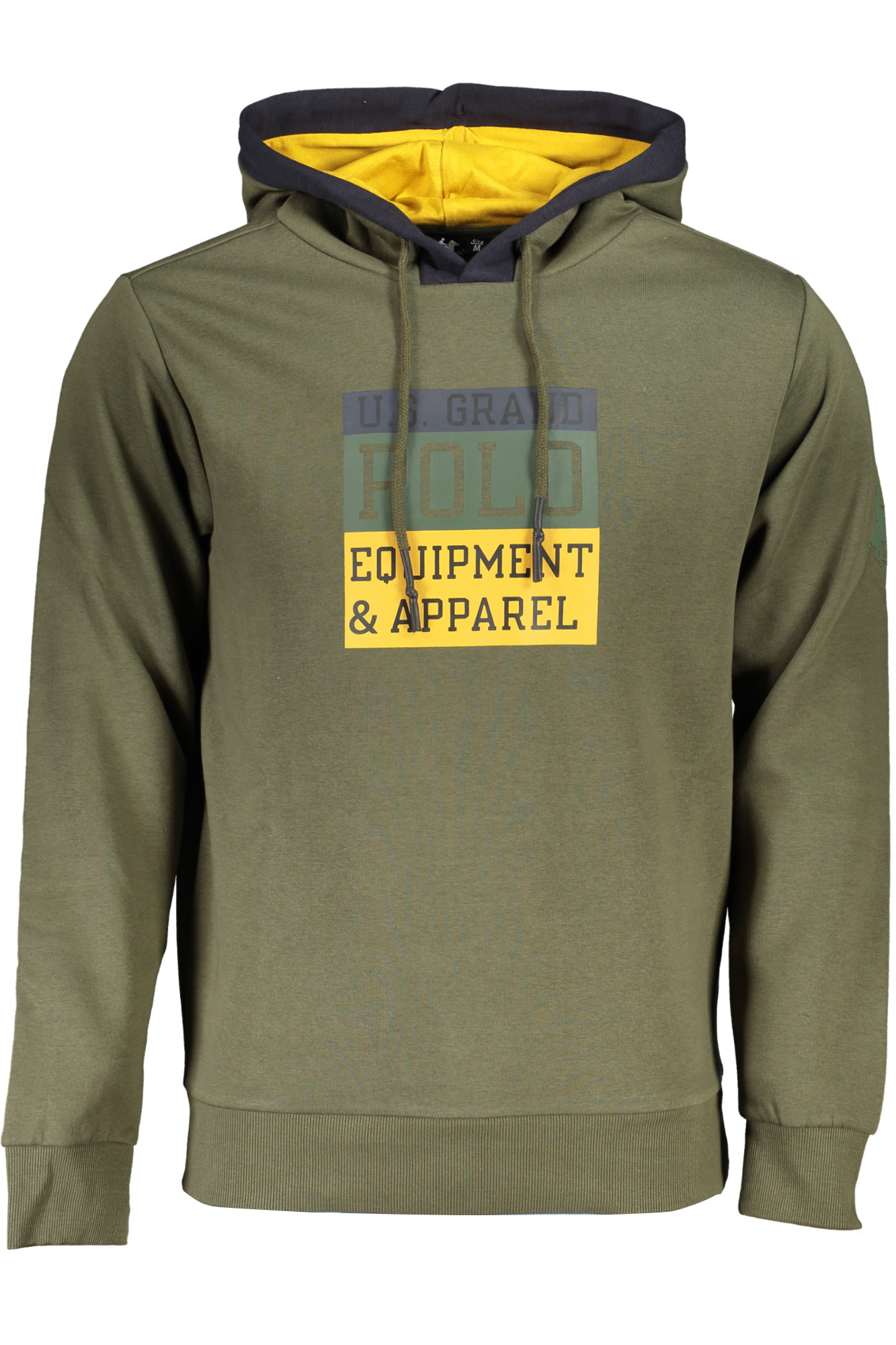 US GRAND MEN ZIP-UP SWEATSHIRT GREEN US GRAND MEN ZIP-UP SWEATSHIRT GREEN