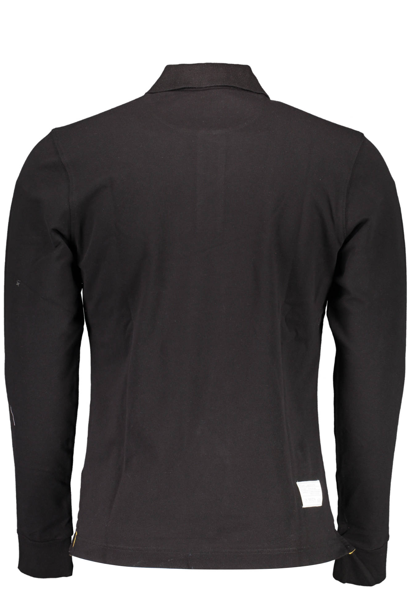 LA MARTINA MEN BLACK LONG SLEEVE POLO SHIRT