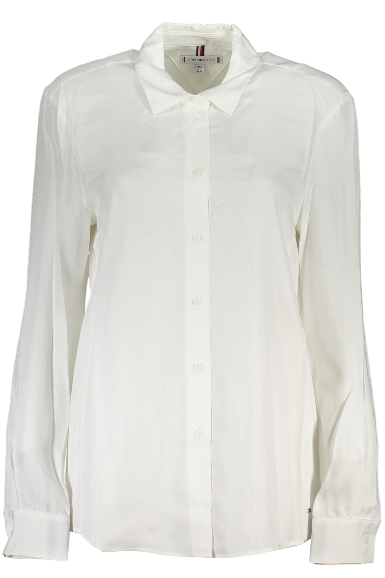 TOMMY HILFIGER WOMEN LONG SLEEVE SHIRT WHITE TOMMY HILFIGER WOMEN LONG SLEEVE SHIRT WHITE