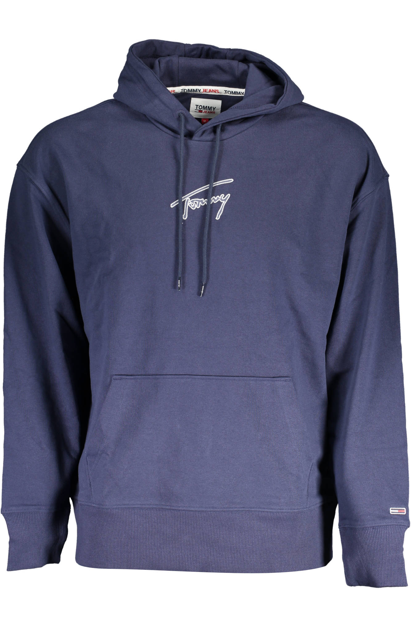TOMMY HILFIGER MEN BLUE ZIPLESS SWEATSHIRT