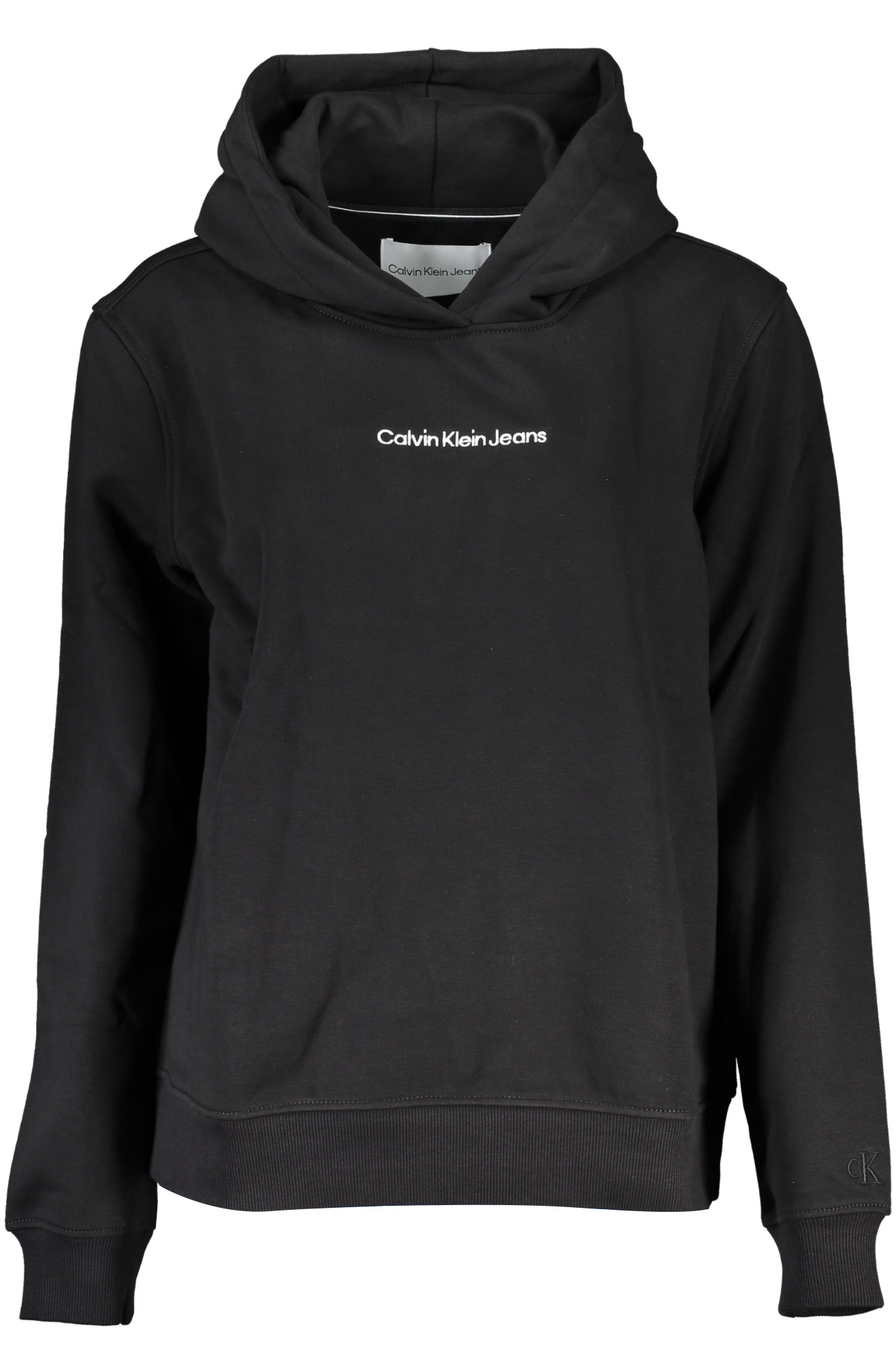 CALVIN KLEIN WOMEN ZIPLESS SWEATSHIRT BLACK CALVIN KLEIN WOMEN ZIPLESS SWEATSHIRT BLACK