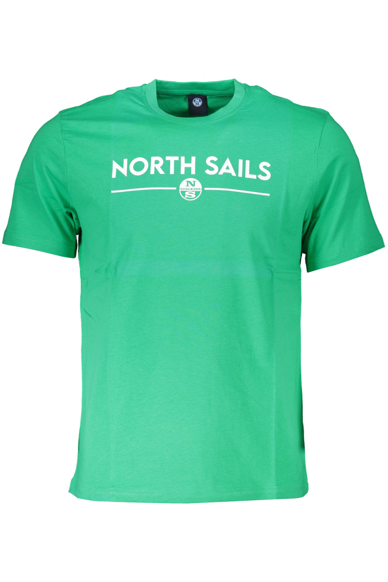 NORTH SAILS GREEN MEN SHORT SLEEVED T-SHIRT NORTH SAILS GREEN MEN SHORT SLEEVED T-SHIRT