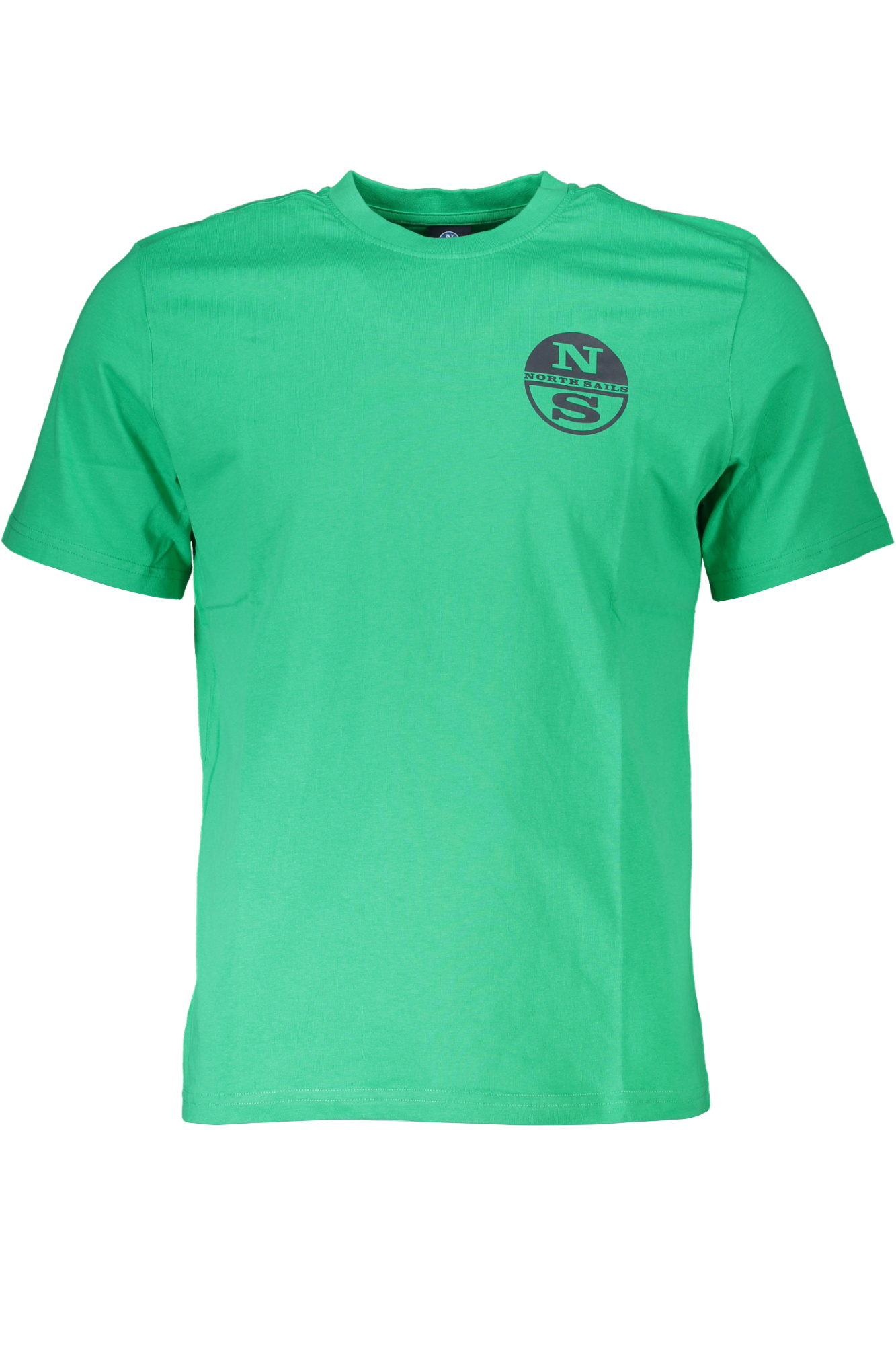 NORTH SAILS GREEN MEN SHORT SLEEVED T-SHIRT NORTH SAILS GREEN MEN SHORT SLEEVED T-SHIRT