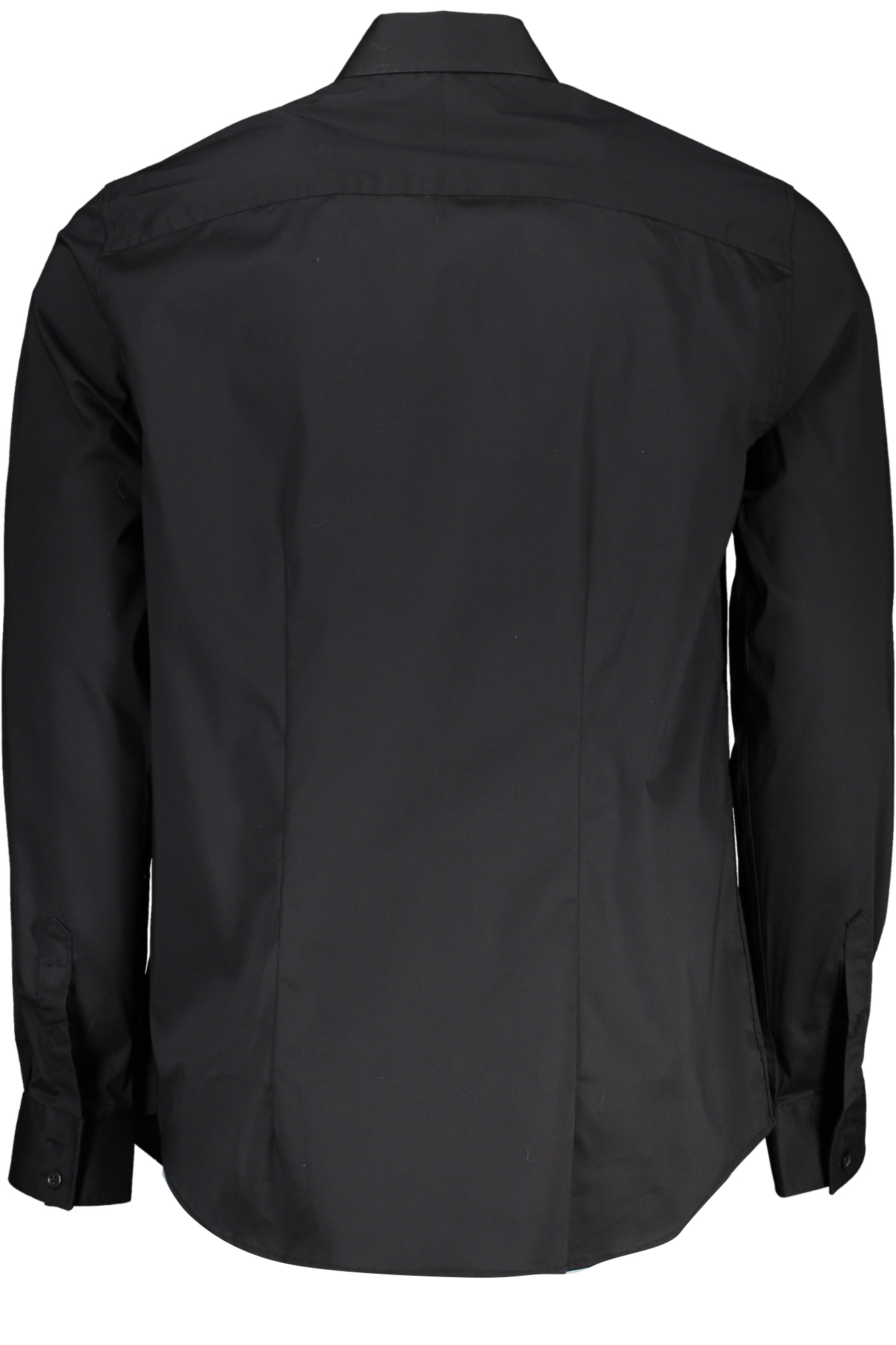 GUESS JEANS MEN LONG SLEEVE SHIRT BLACK