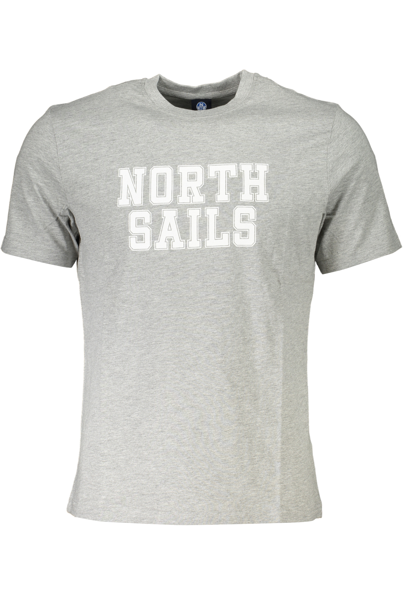 NORTH SAILS MEN SHORT SLEEVED T-SHIRT GRAY NORTH SAILS MEN SHORT SLEEVED T-SHIRT GRAY