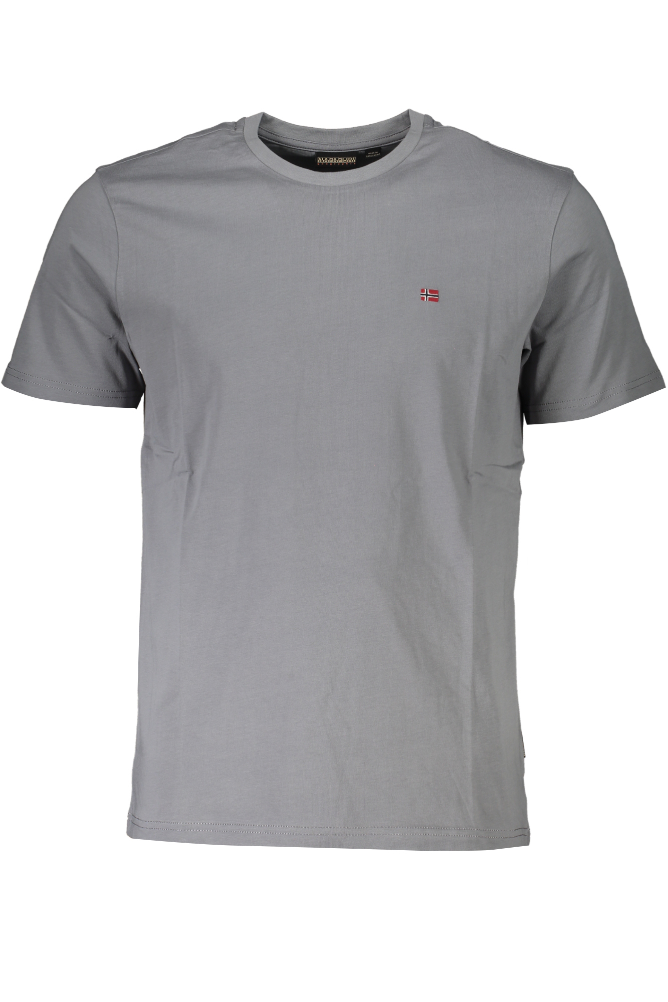 NAPAPIJRI MEN SHORT SLEEVED T-SHIRT GRAY