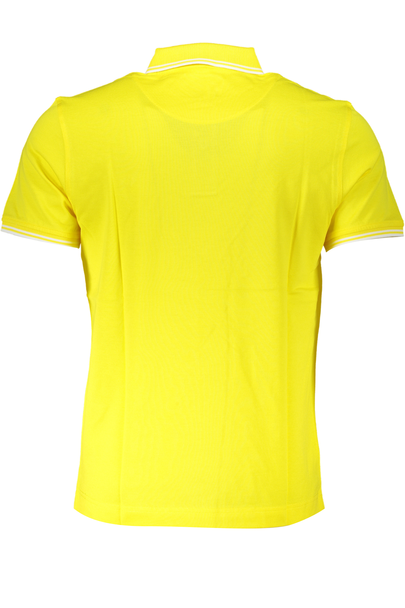HARMONT & BLAINE YELLOW MEN SHORT SLEEVED POLO SHIRT