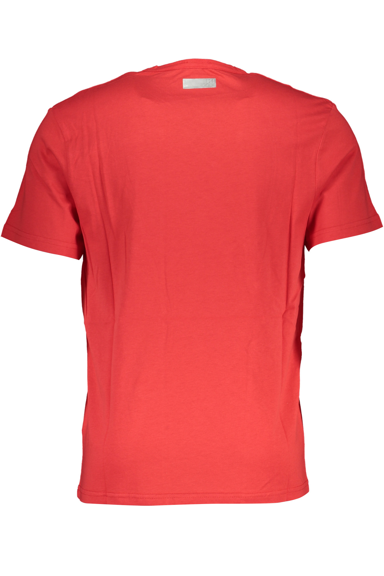 BIKKEMBERGS MEN RED SHORT SLEEVE T-SHIRT