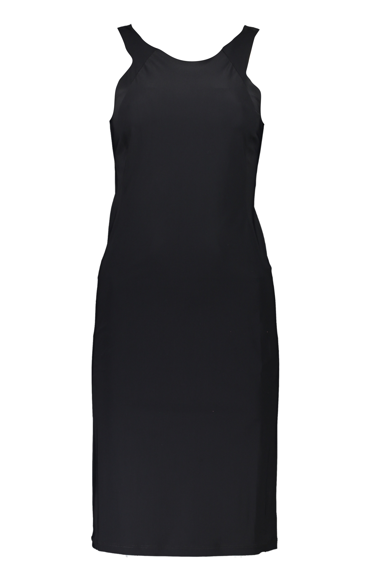 PATRIZIA PEPE WOMEN LONG DRESS BLACK PATRIZIA PEPE WOMEN LONG DRESS BLACK