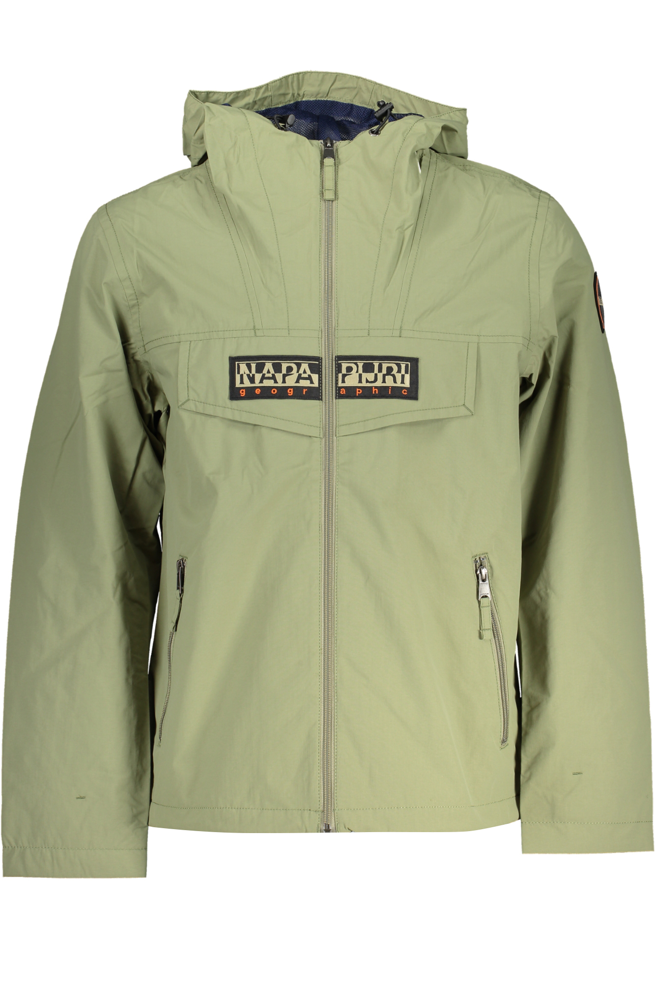 NAPAPIJRI GREEN MEN SPORTS JACKET