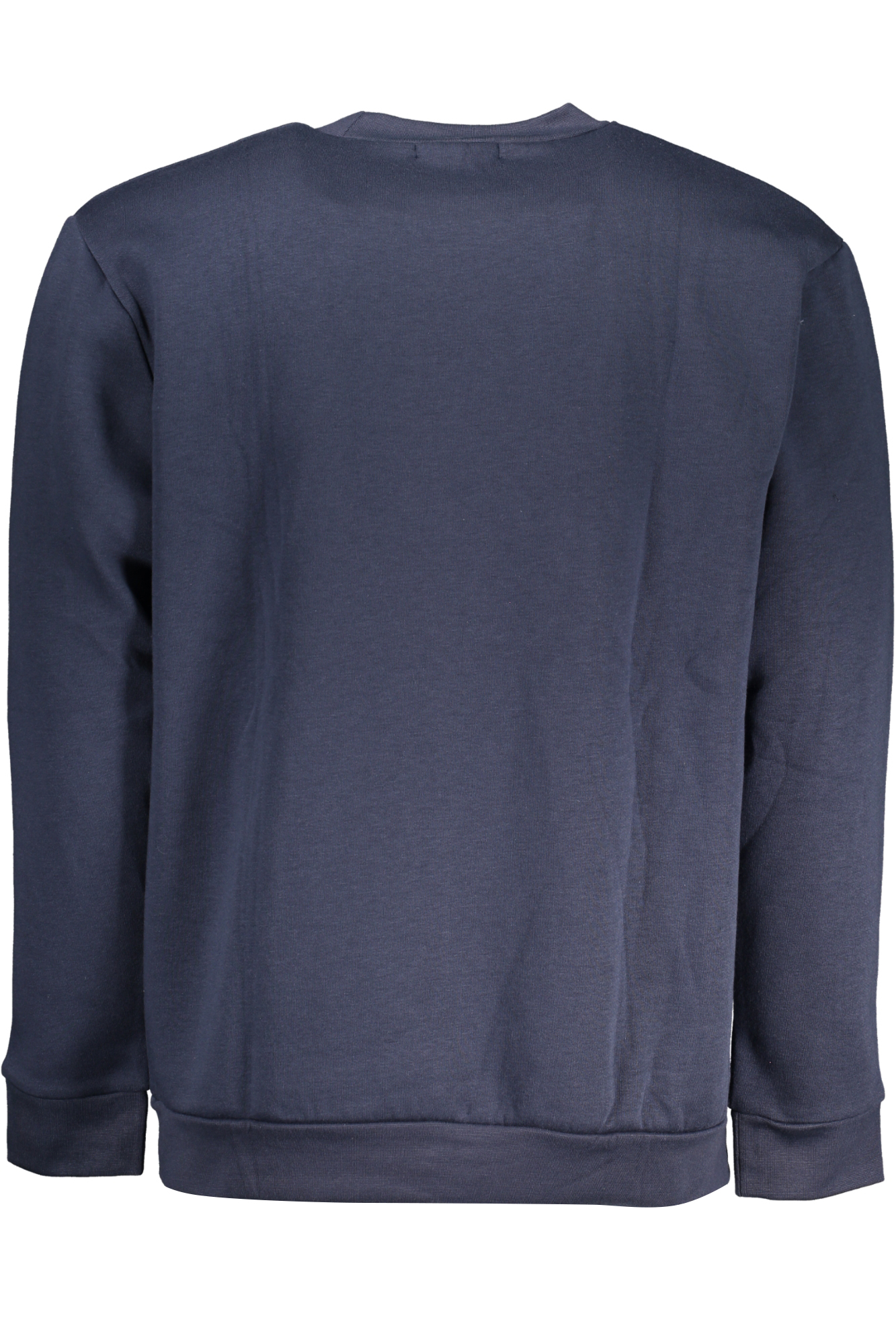 CAVALLI CLASS MEN BLUE ZIPLESS SWEATSHIRT