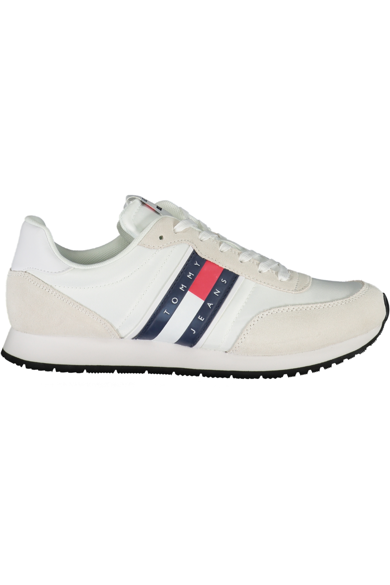 TOMMY HILFIGER MEN WHITE SPORTS SHOES TOMMY HILFIGER MEN WHITE SPORTS SHOES