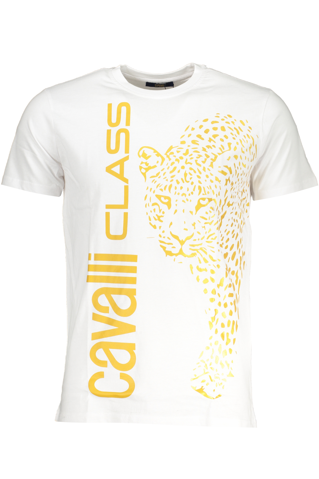 CAVALLI CLASS MEN SHORT SLEEVED T-SHIRT WHITE
