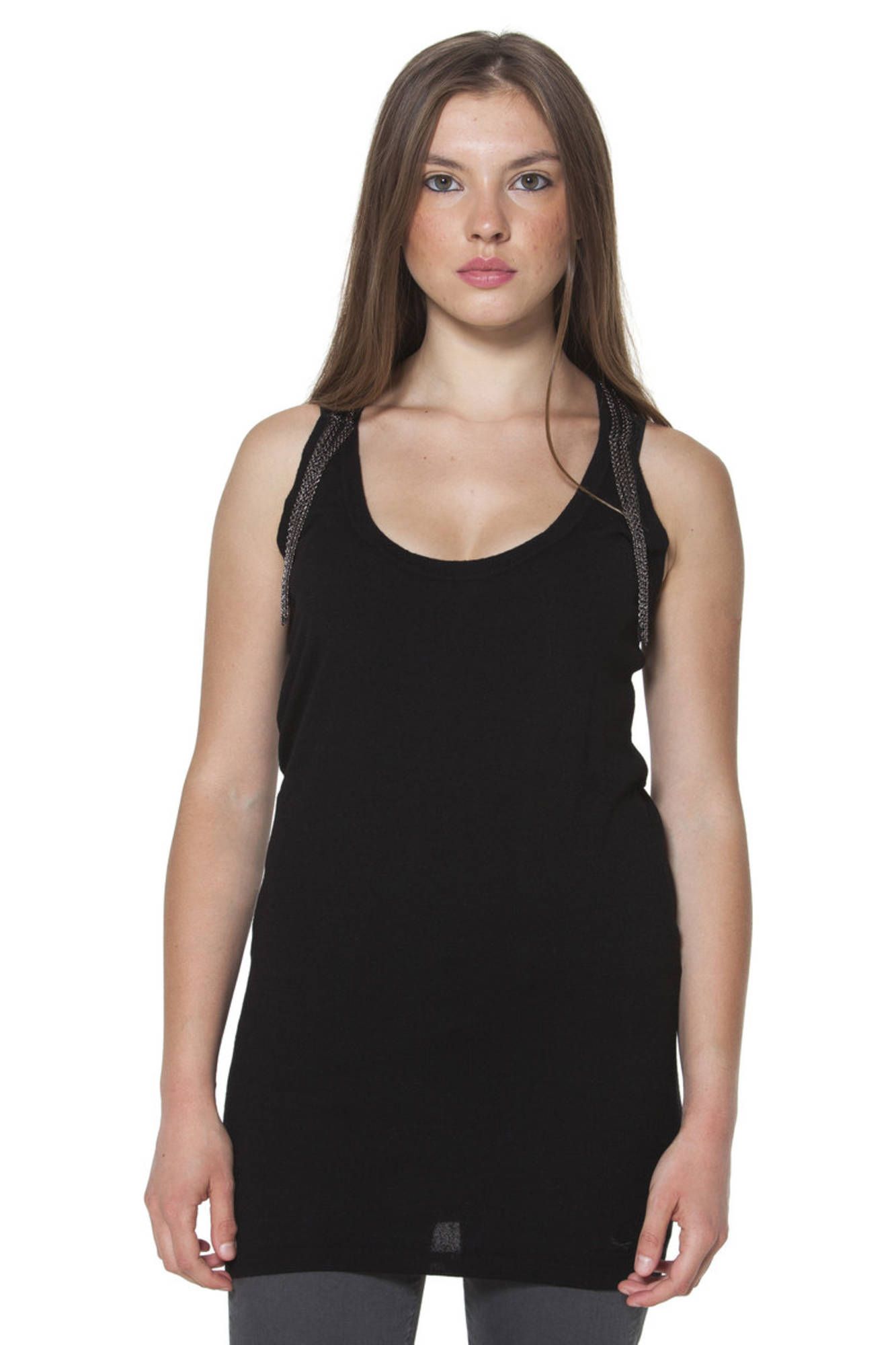 FRED PERRY WOMEN BLACK TANK FRED PERRY WOMEN BLACK TANK