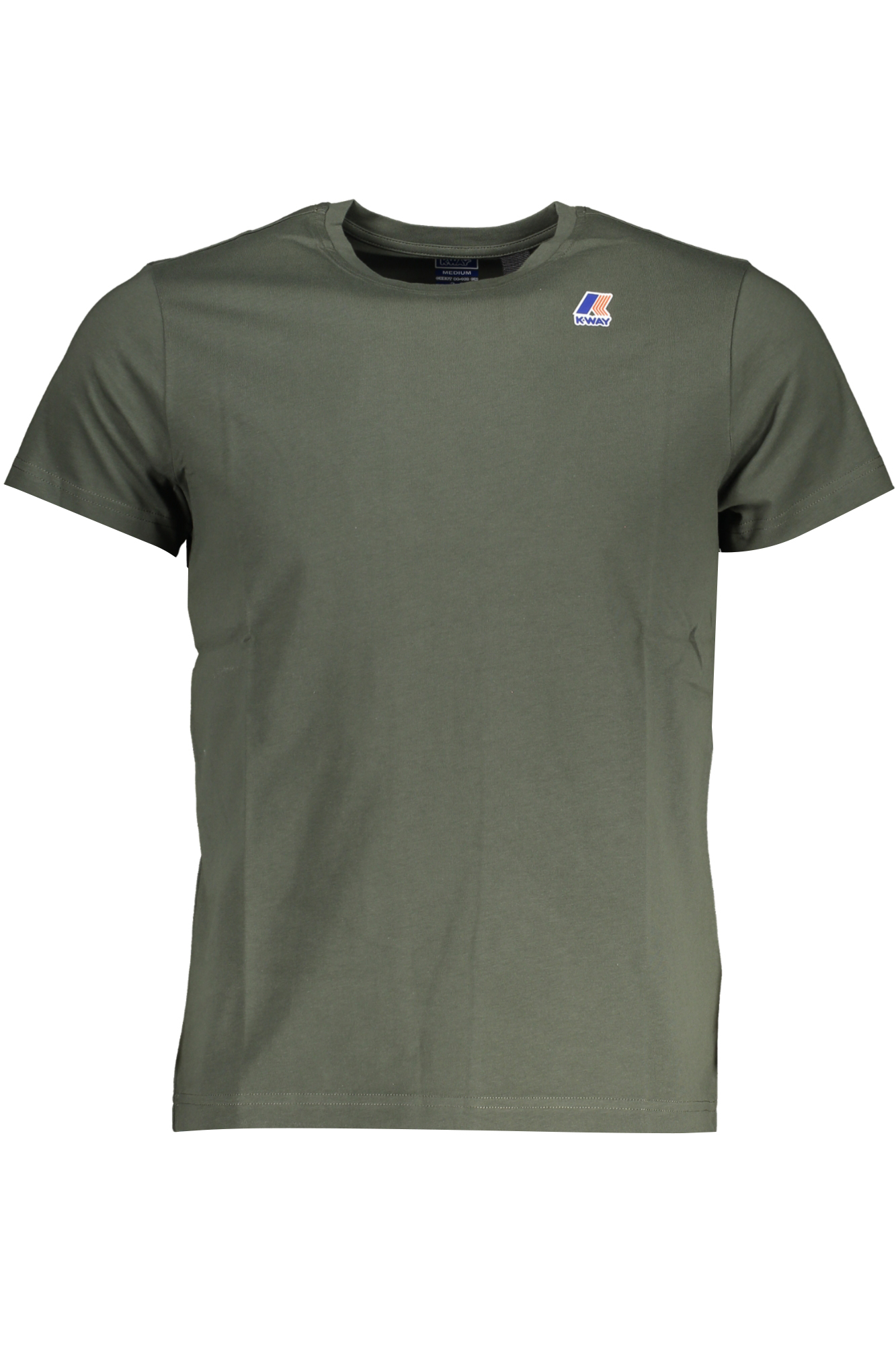 GREEN MEN K-WAY SHORT SLEEVE T-SHIRT