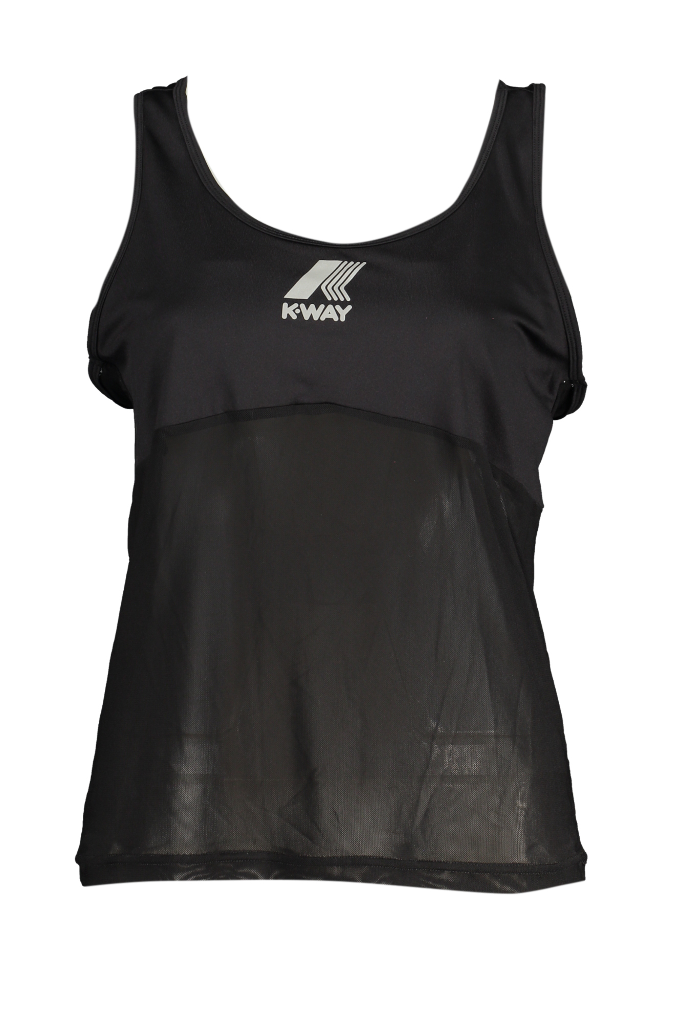 K-WAY WOMEN AMERICAN TANK TOP BLACK