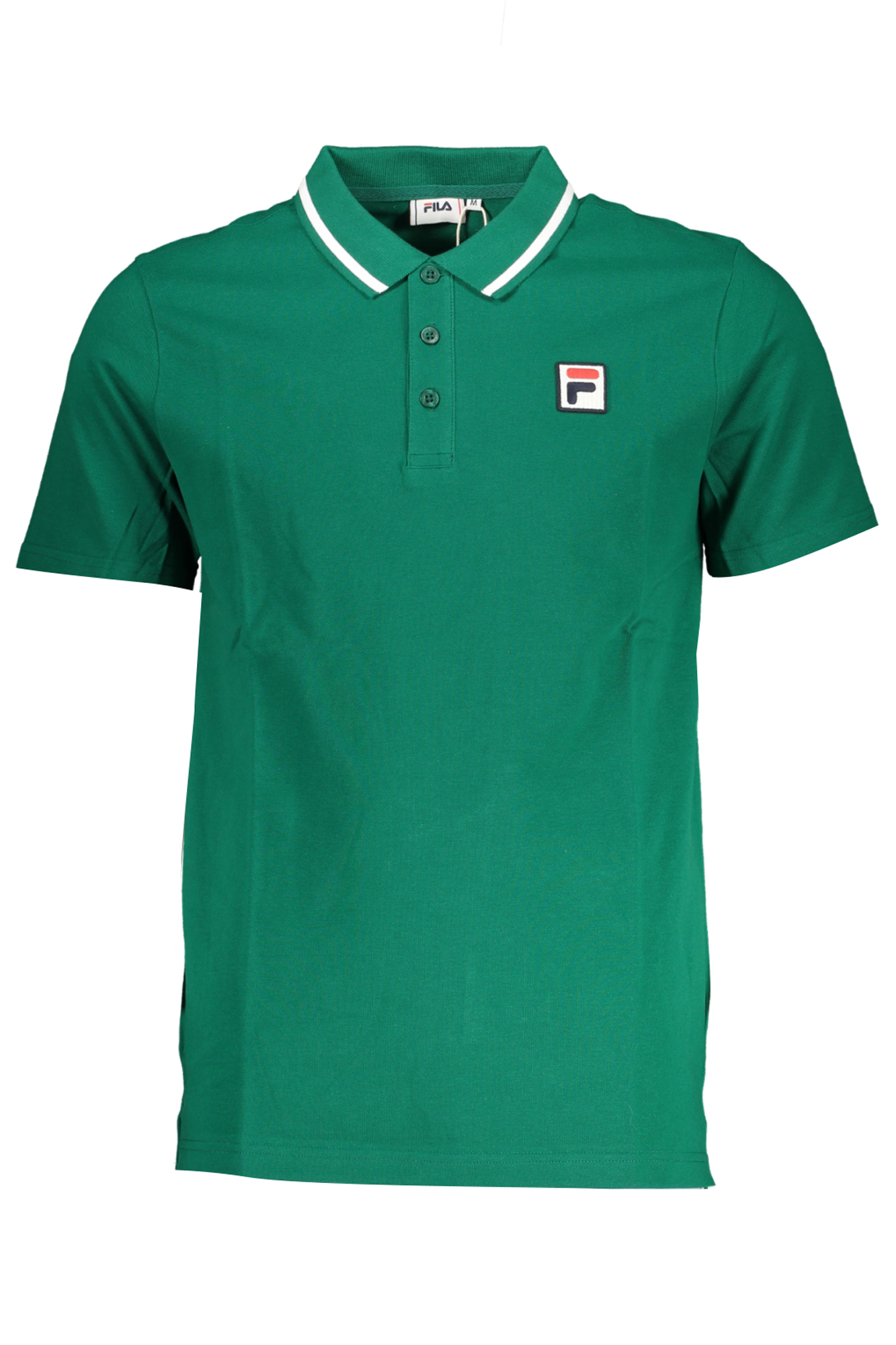 FILA MEN GREEN SHORT SLEEVED POLO SHIRT FILA MEN GREEN SHORT SLEEVED POLO SHIRT