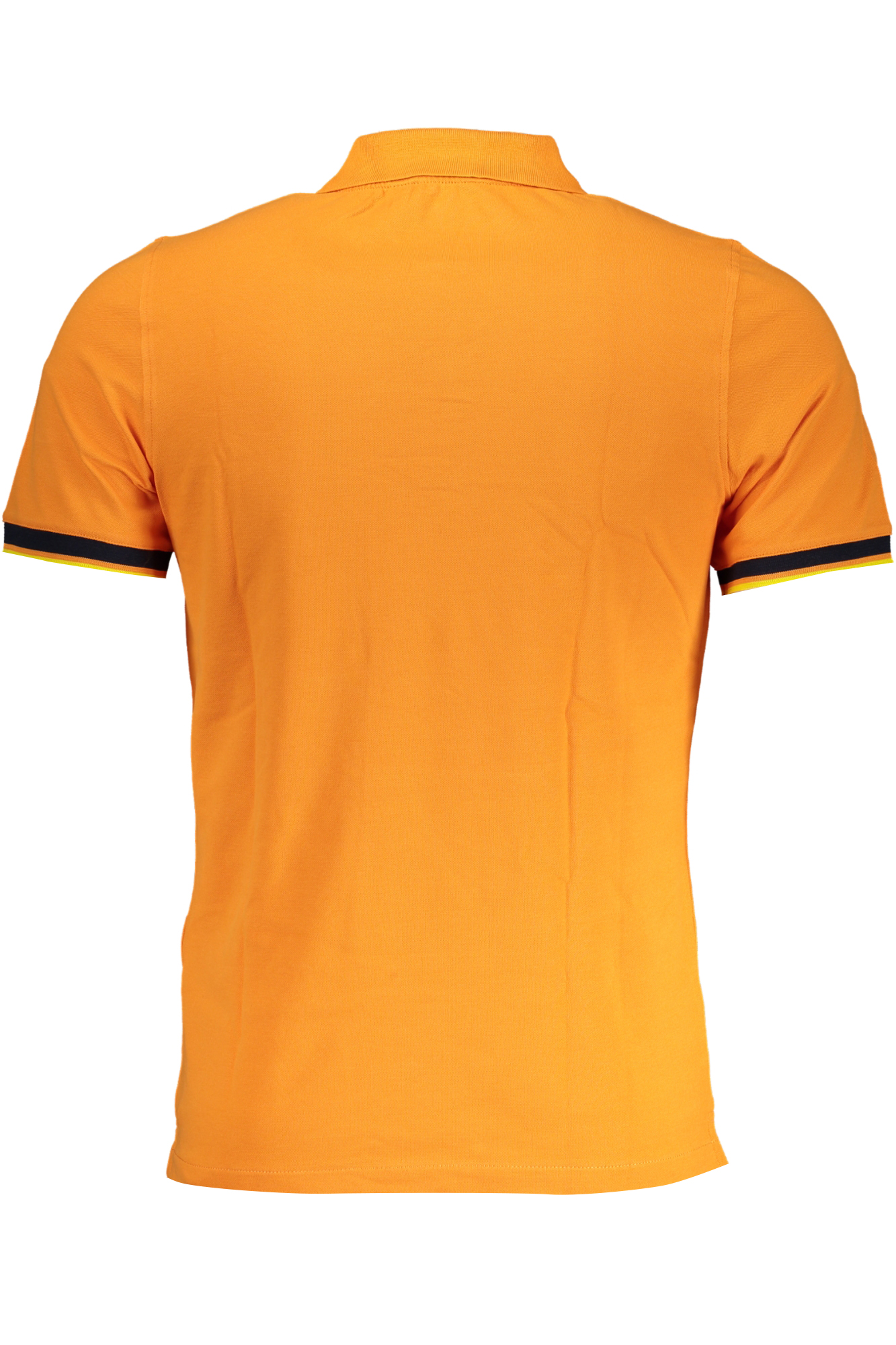 K-WAY MEN ORANGE SHORT-SLEEVED POLO SHIRT