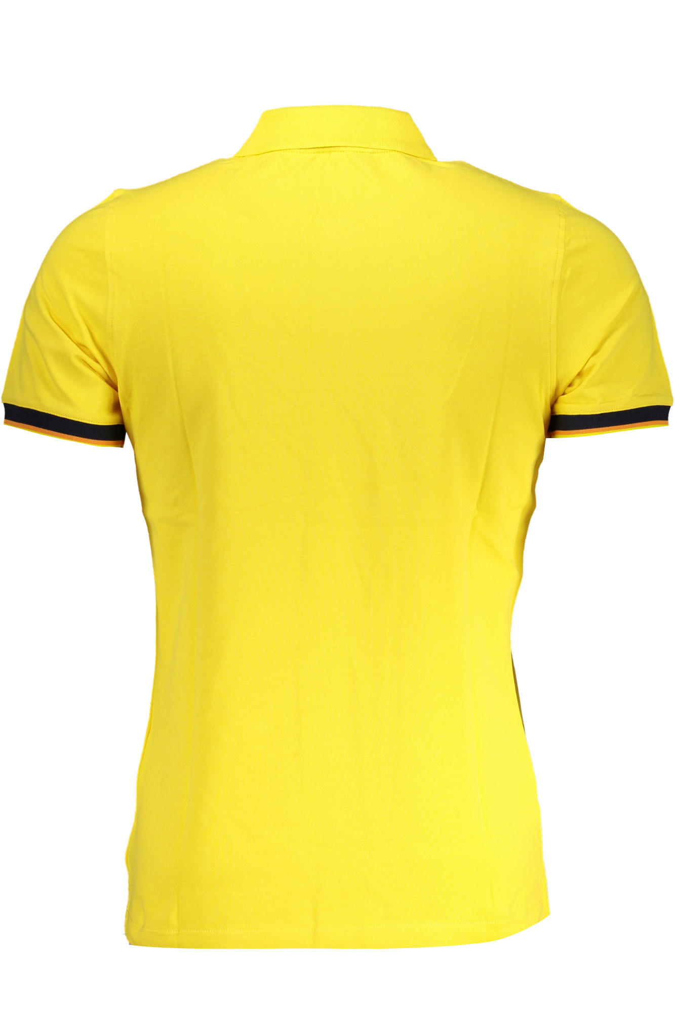K-WAY YELLOW MEN SHORT SLEEVED POLO SHIRT