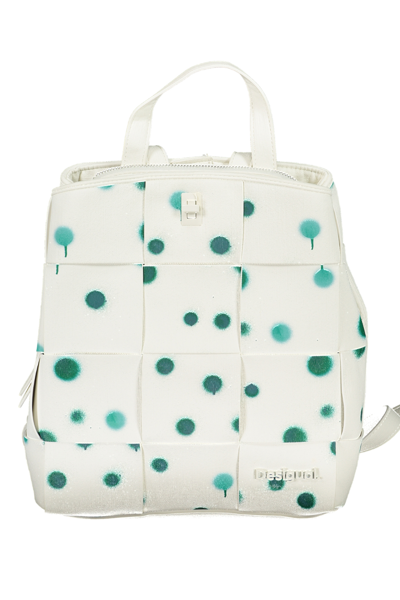 DESIGUAL WHITE WOMEN BACKPACK DESIGUAL WHITE WOMEN BACKPACK