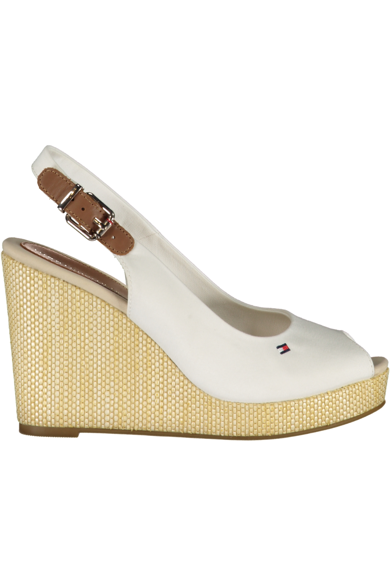 TOMMY HILFIGER WOMEN WHITE SANDAL FOOTWEAR TOMMY HILFIGER WOMEN WHITE SANDAL FOOTWEAR