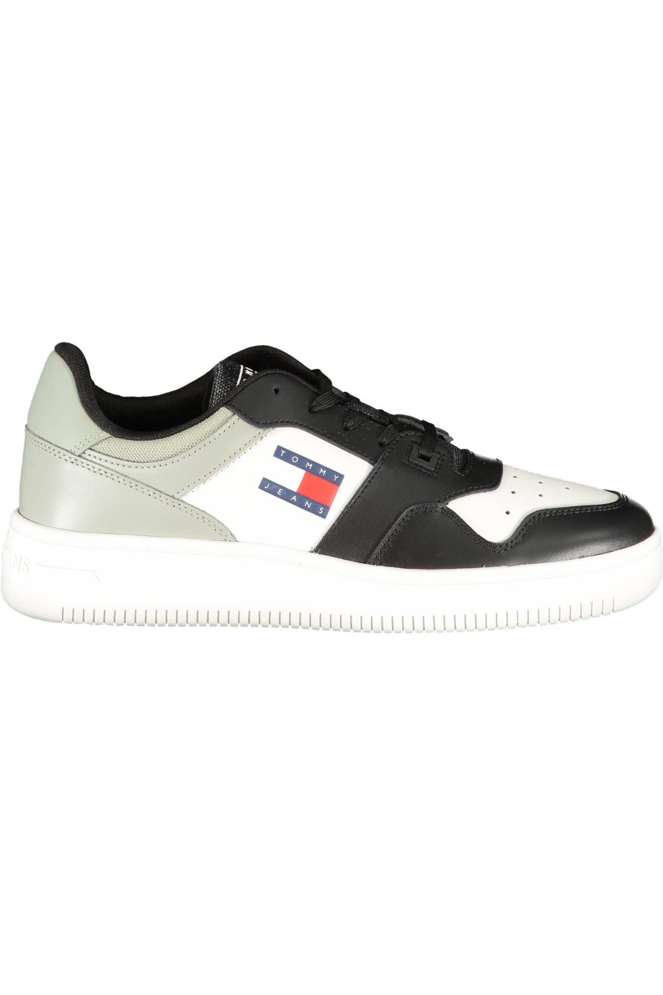TOMMY HILFIGER BLACK MEN SPORTS SHOES TOMMY HILFIGER BLACK MEN SPORTS SHOES