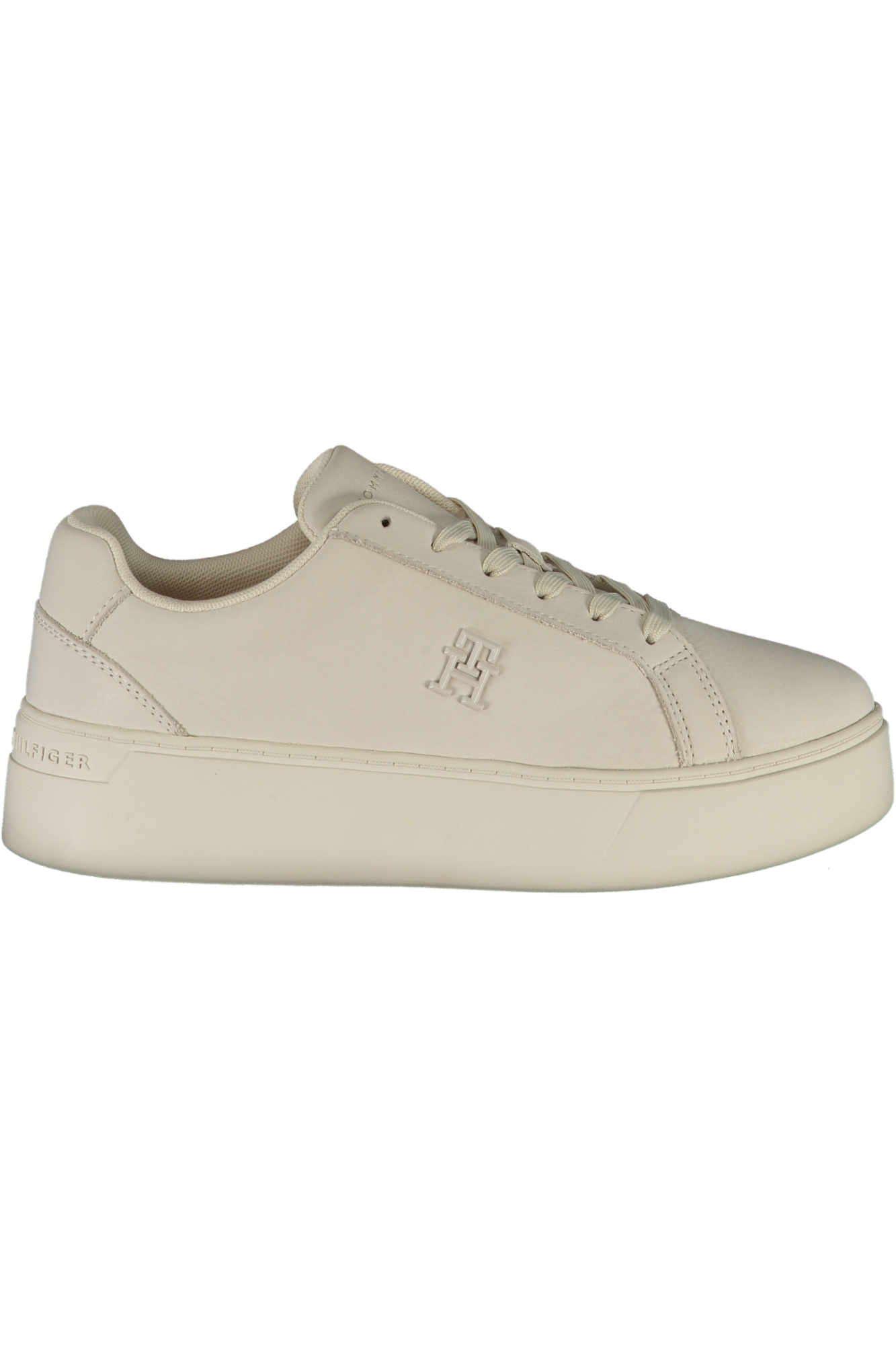 TOMMY HILFIGER WHITE WOMEN SPORTS SHOES TOMMY HILFIGER WHITE WOMEN SPORTS SHOES