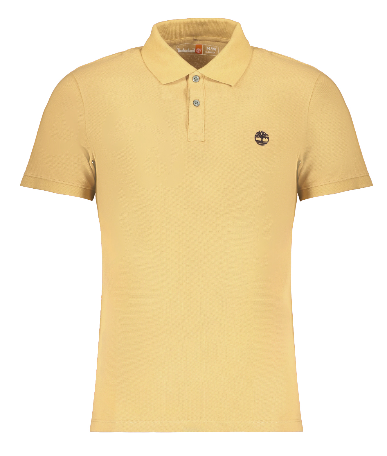 TIMBERLAND MEN SHORT SLEEVED POLO SHIRT BEIGE