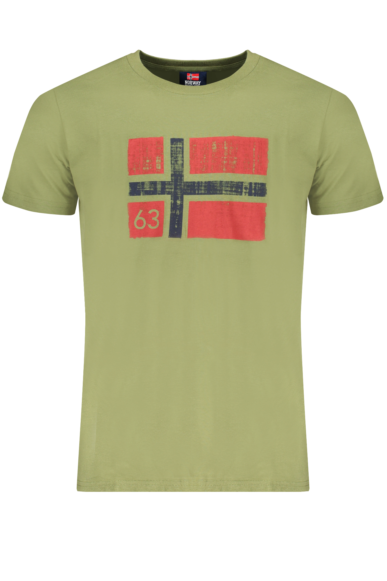 NORWAY 1963 GREEN MEN SHORT SLEEVE T-SHIRT NORWAY 1963 GREEN MEN SHORT SLEEVE T-SHIRT