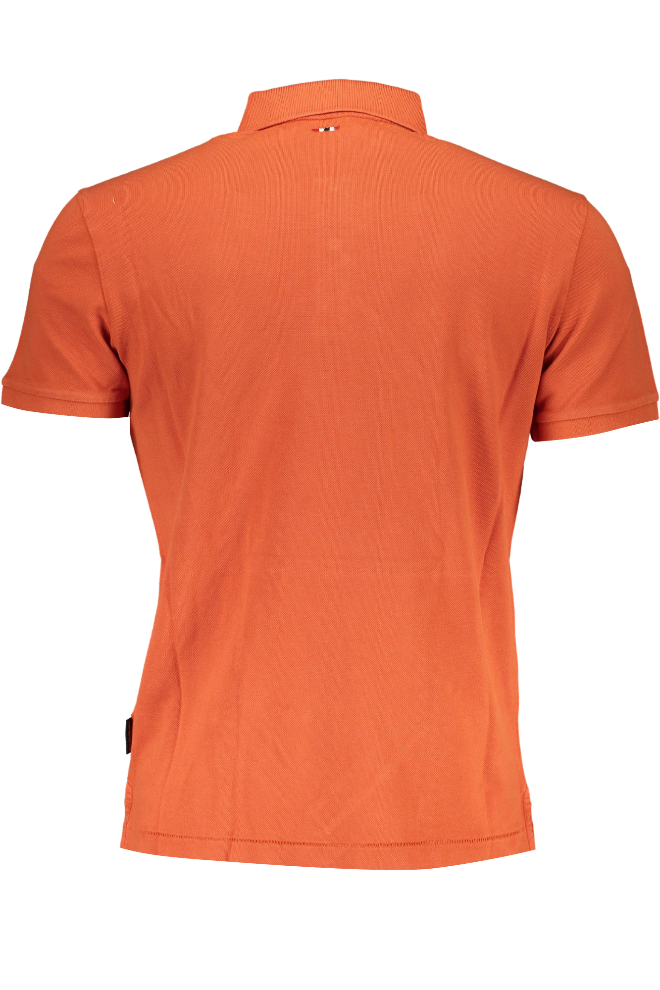 NAPAPIJRI MEN ORANGE SHORT SLEEVED POLO SHIRT