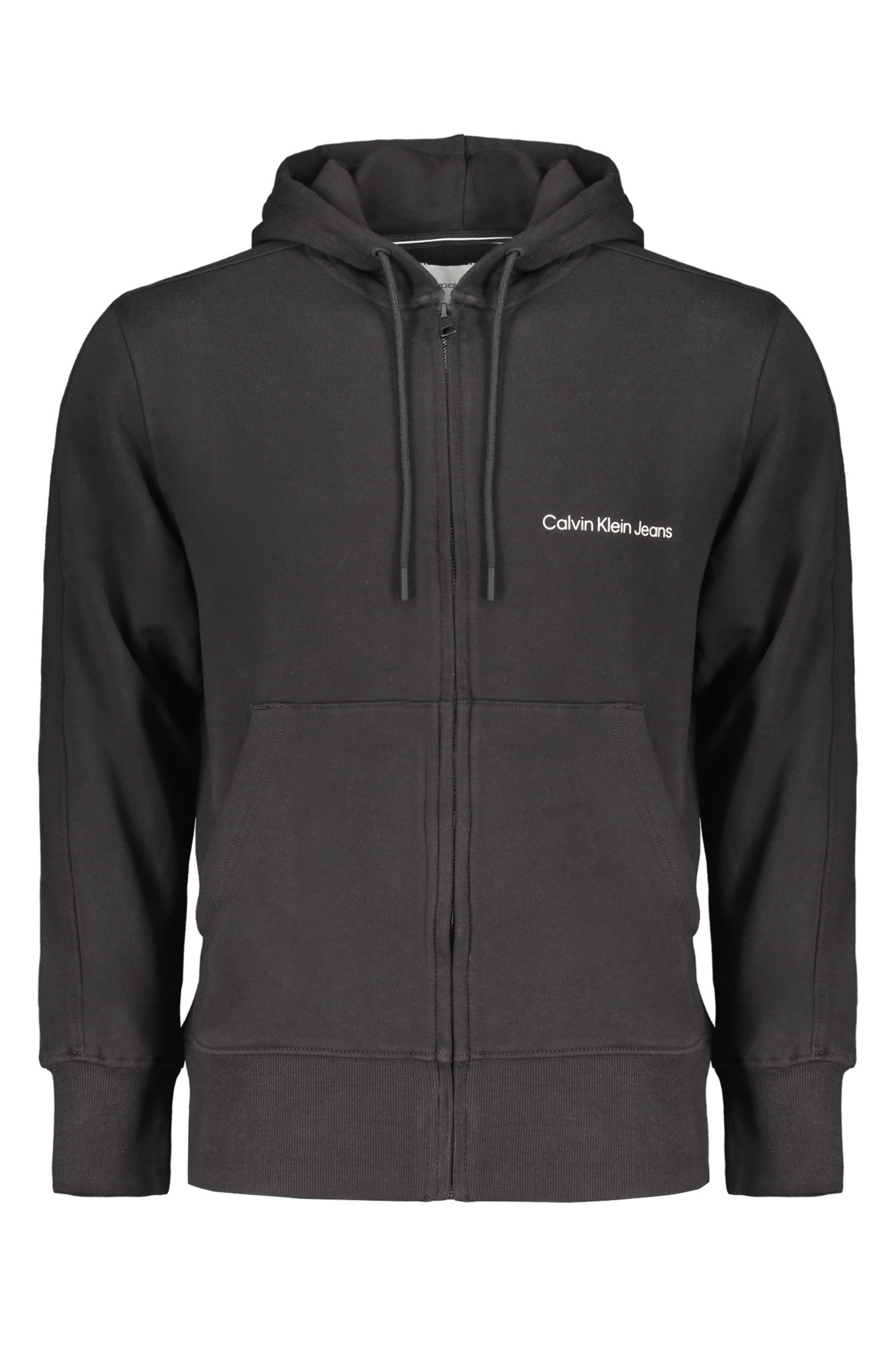 CALVIN KLEIN MEN BLACK ZIP SWEATSHIRT CALVIN KLEIN MEN BLACK ZIP SWEATSHIRT