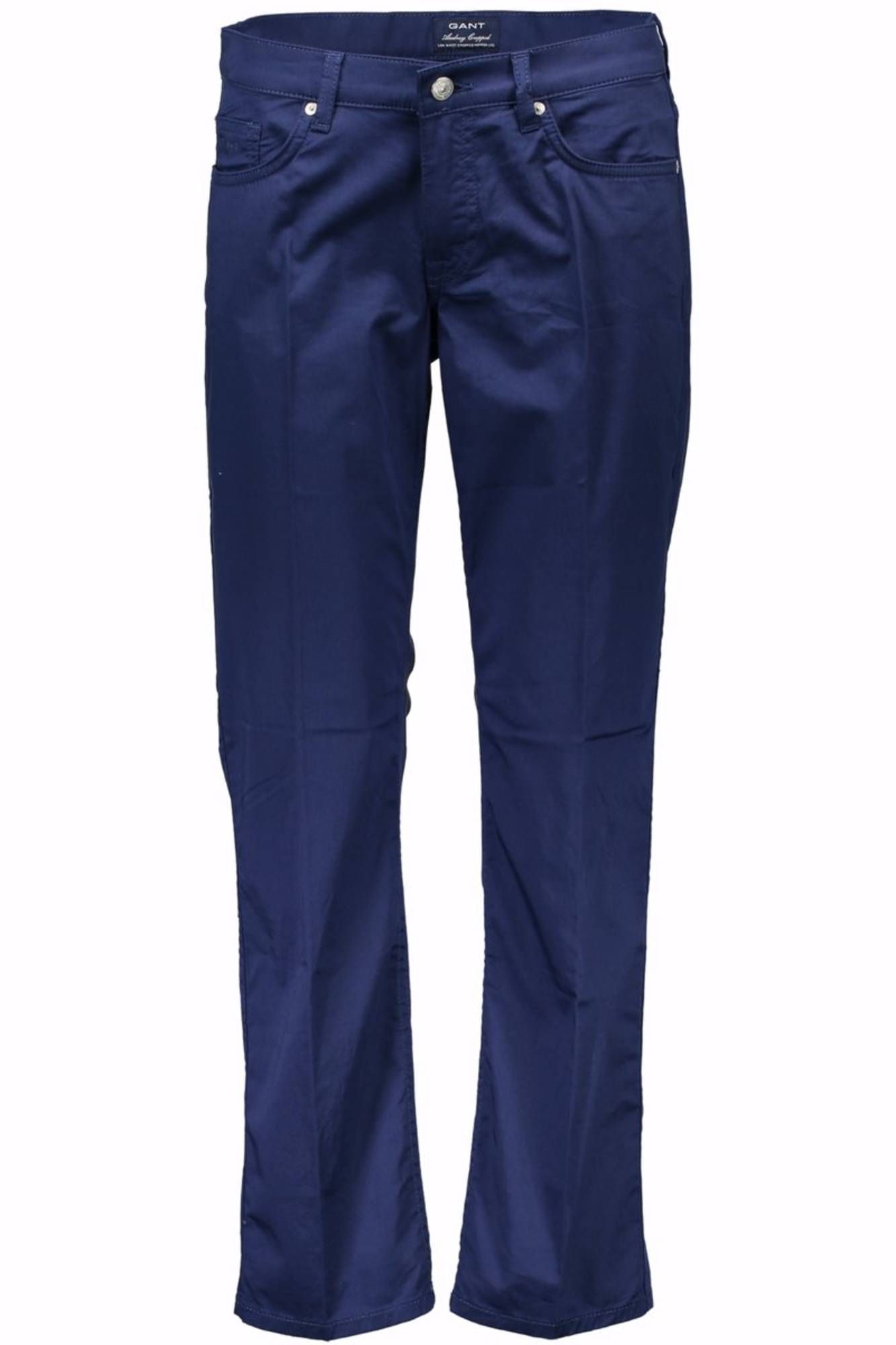 GANT WOMEN BLUE TROUSERS GANT WOMEN BLUE TROUSERS